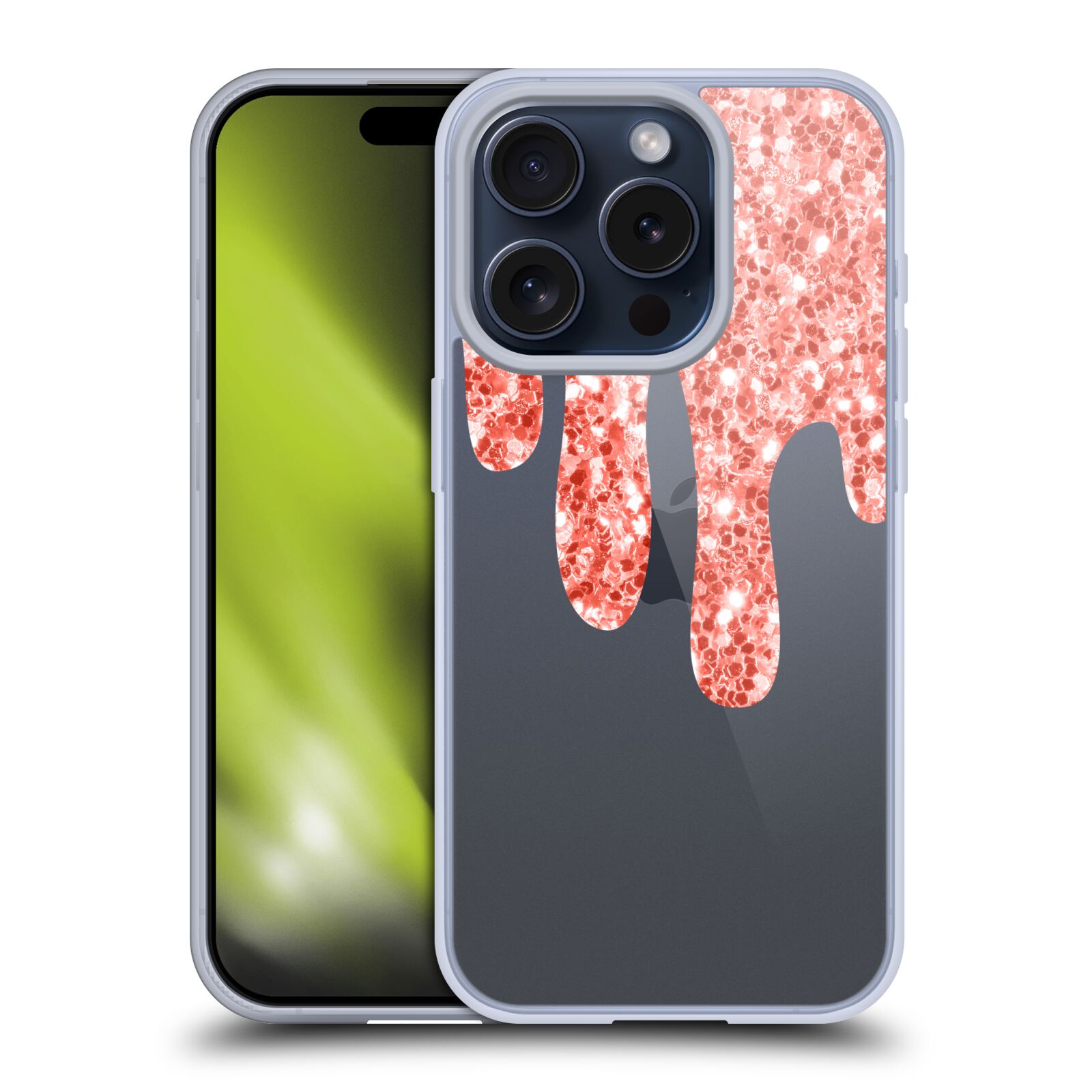 OFFICIAL PLDESIGN DRIPPING SPARKLES SOFT GEL CASE FOR APPLE iPHONE PHONES - Picture 9 of 15