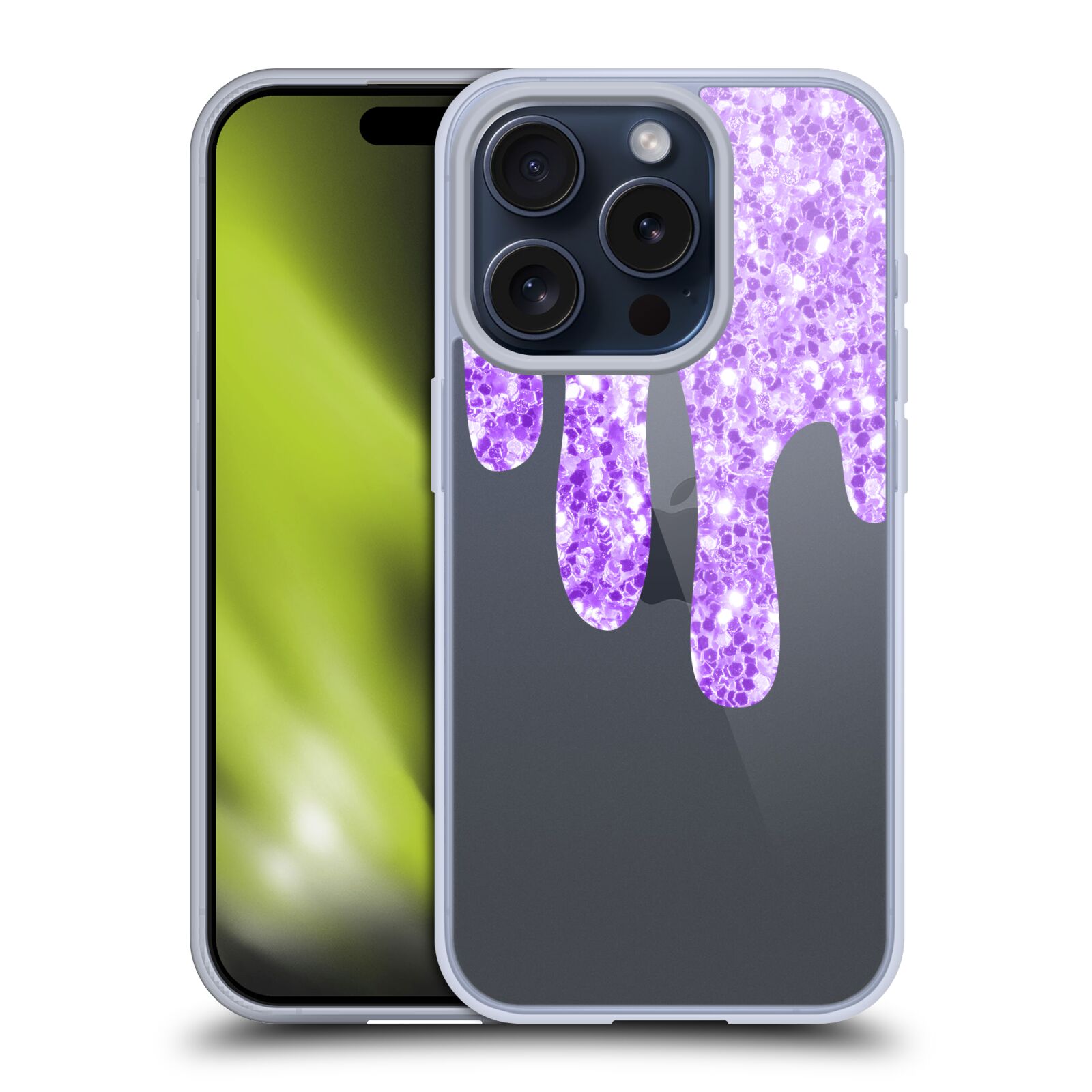 OFFICIAL PLDESIGN DRIPPING SPARKLES SOFT GEL CASE FOR APPLE iPHONE PHONES - Picture 12 of 15