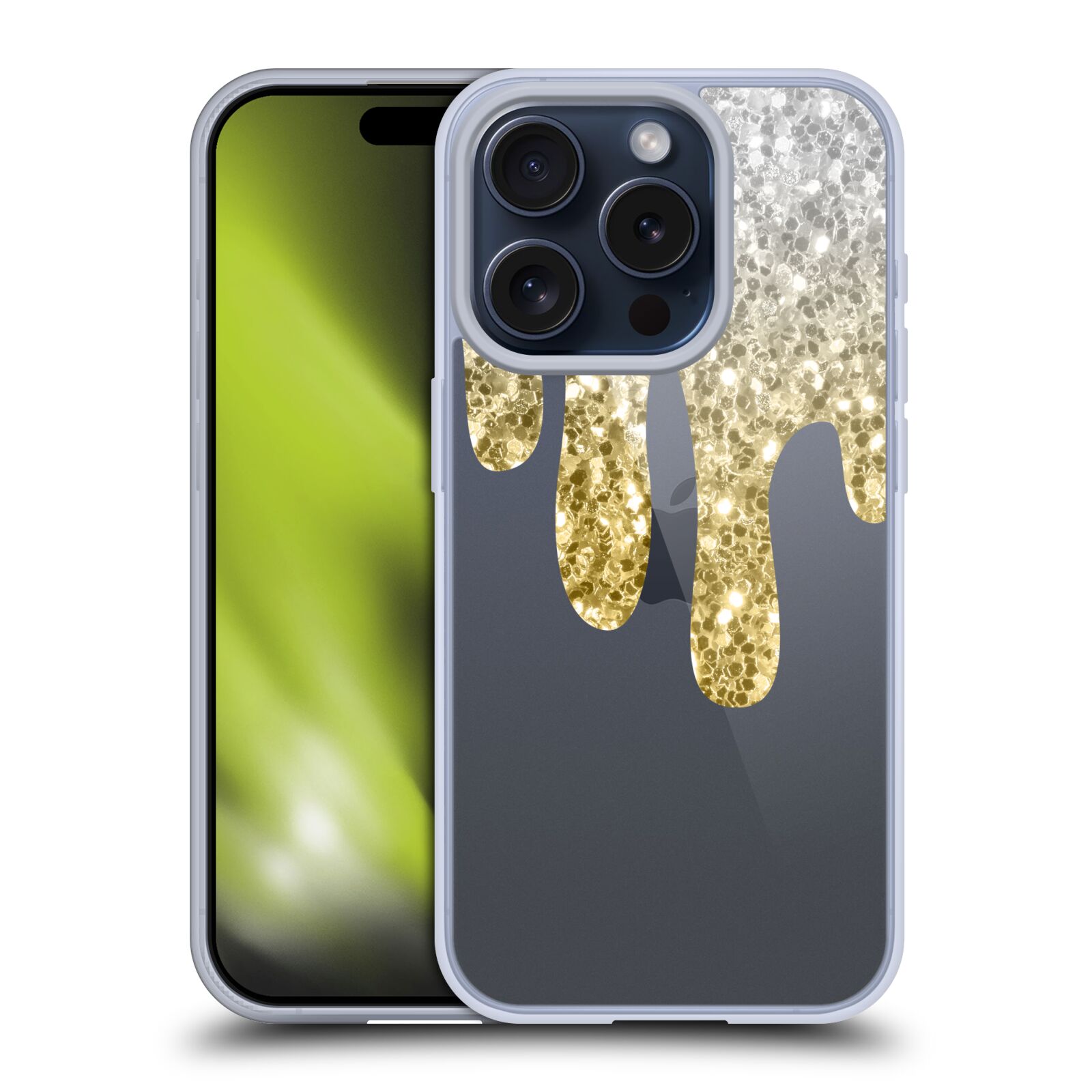 OFFICIAL PLDESIGN DRIPPING SPARKLES SOFT GEL CASE FOR APPLE iPHONE PHONES - Picture 14 of 15