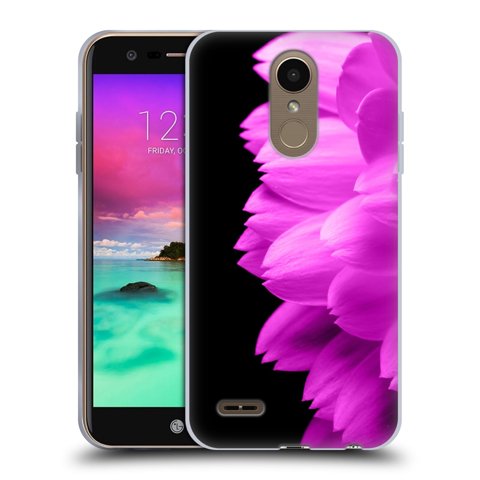 OFFICIAL PLDESIGN FLOWER PETALS SOFT GEL CASE FOR LG PHONES 2 - Foto 12 di 16