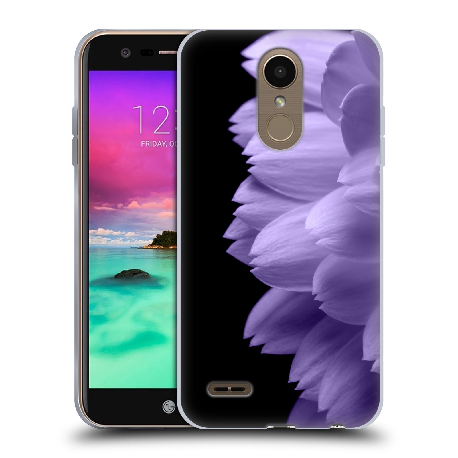 OFFICIAL PLDESIGN FLOWER PETALS SOFT GEL CASE FOR LG PHONES 2 - Foto 15 di 16