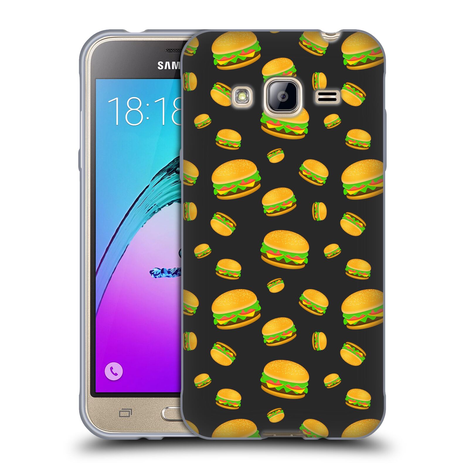 OFFICIAL PLDESIGN FOOD PATTERNS SOFT GEL CASE FOR SAMSUNG PHONES 3 - Picture 8 of 15