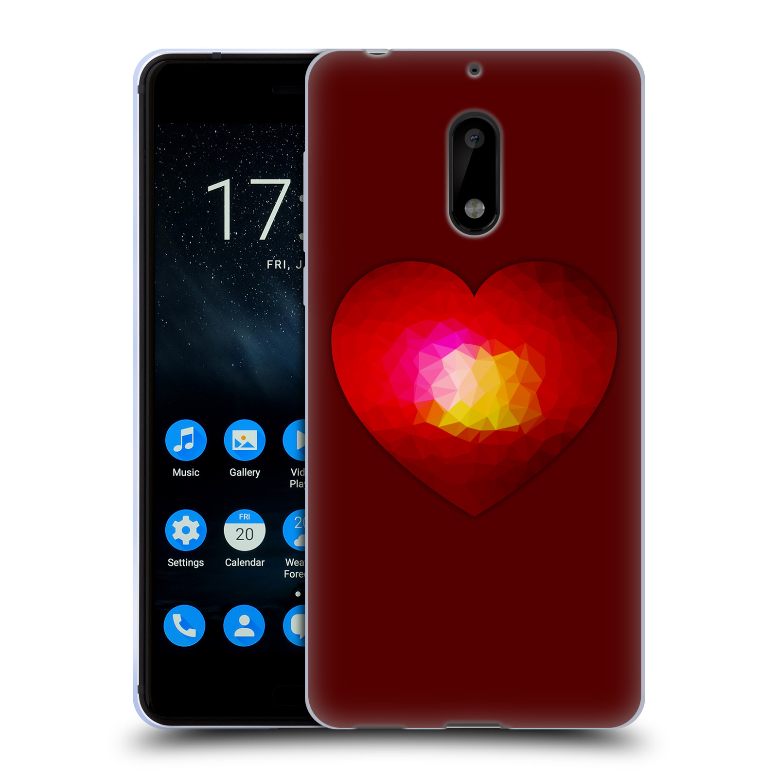 OFFICIAL PLDESIGN GEOMETRIC SOFT GEL CASE FOR NOKIA PHONES 1 - Picture 9 of 20