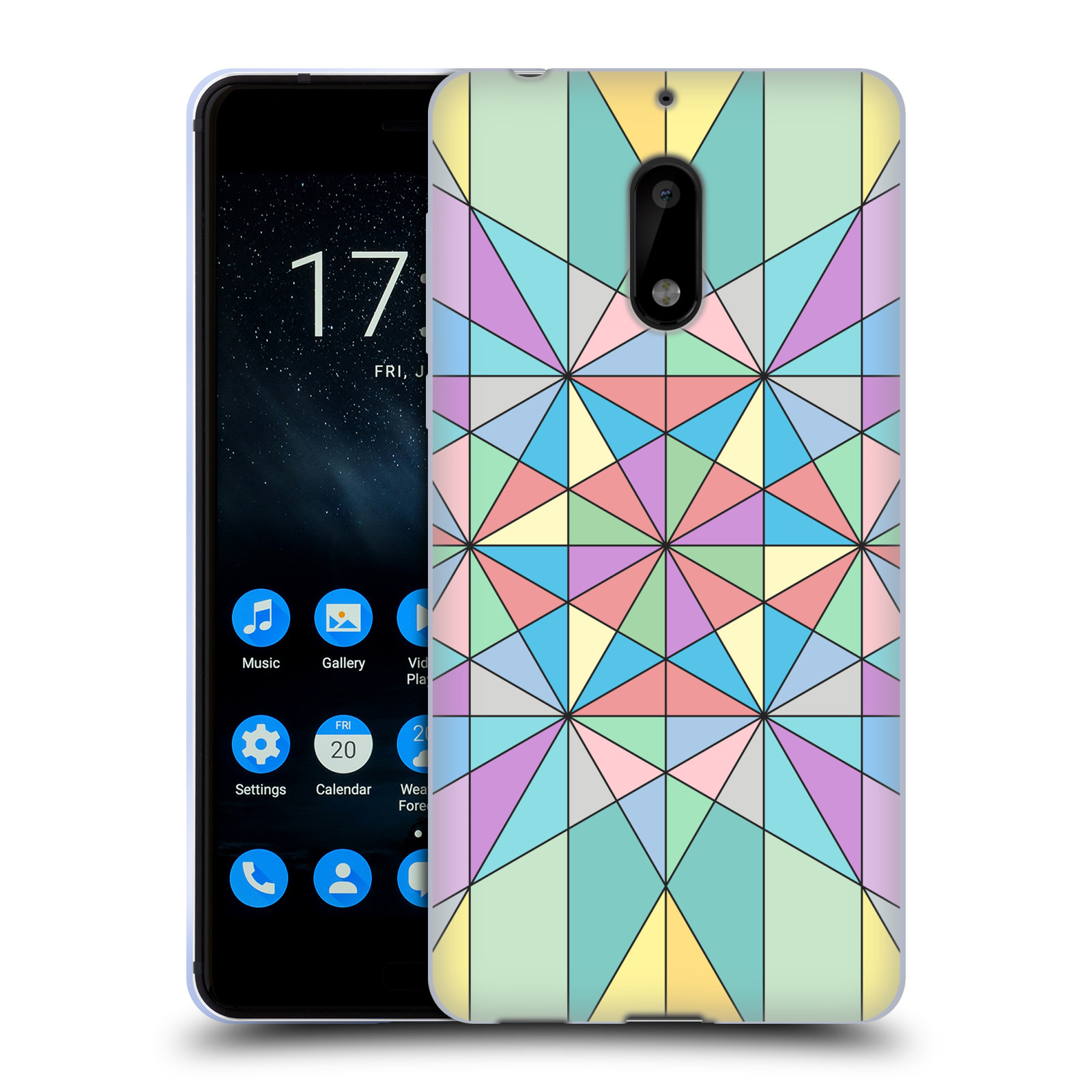 OFFICIAL PLDESIGN GEOMETRIC SOFT GEL CASE FOR NOKIA PHONES 1 - Picture 10 of 20