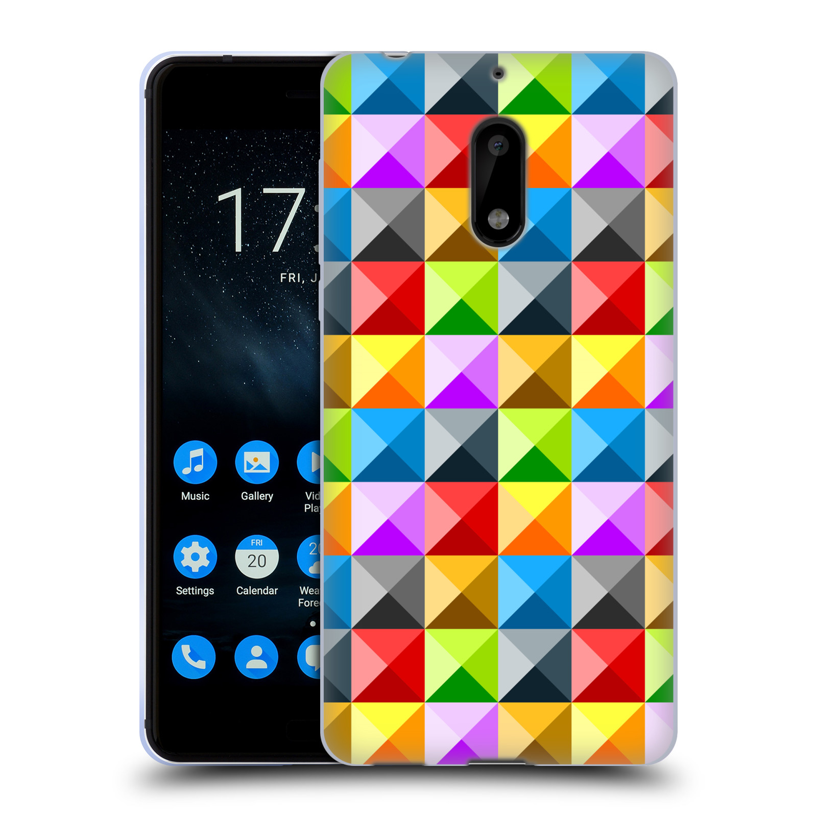 OFFICIAL PLDESIGN GEOMETRIC SOFT GEL CASE FOR NOKIA PHONES 1 - Picture 11 of 20