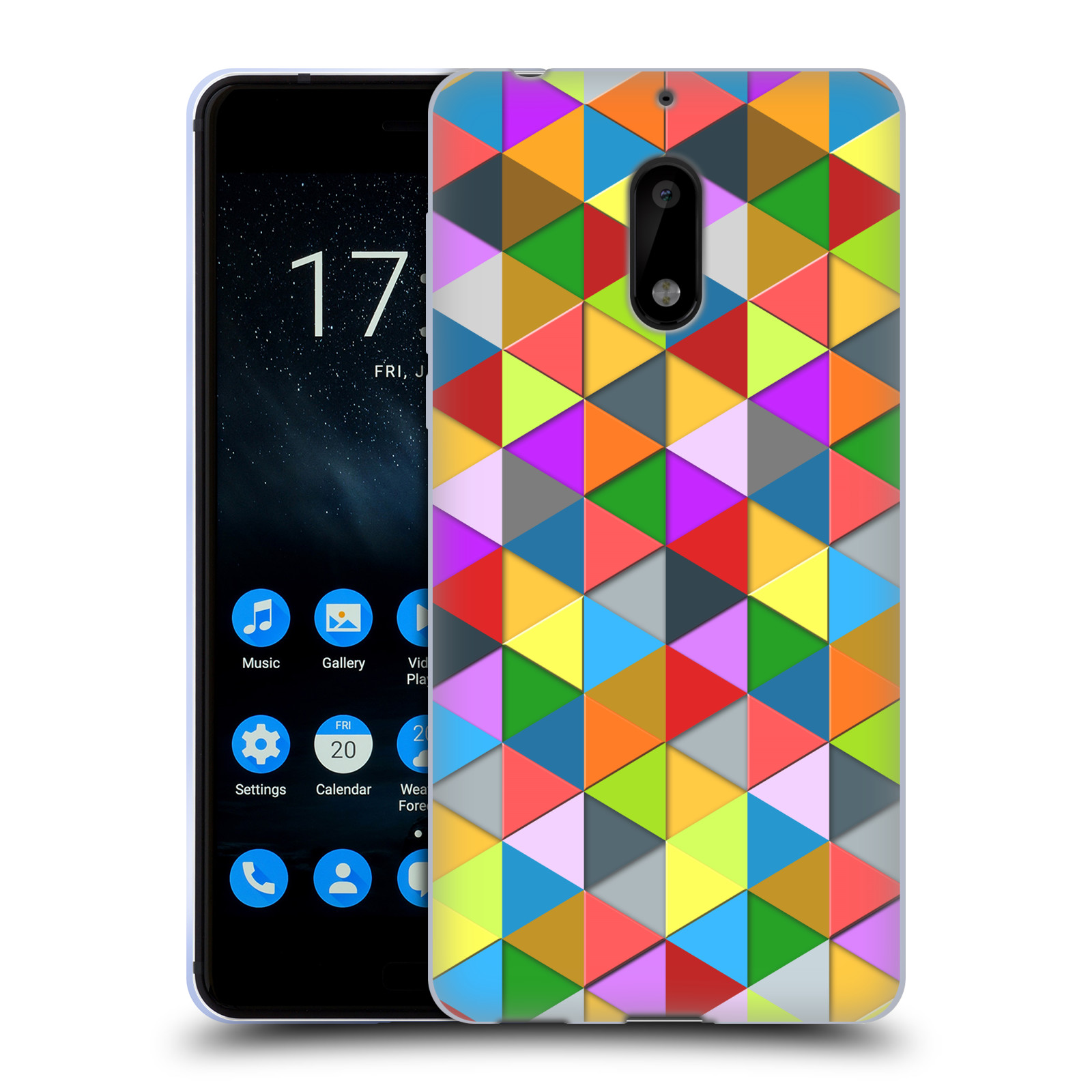 OFFICIAL PLDESIGN GEOMETRIC SOFT GEL CASE FOR NOKIA PHONES 1 - Picture 12 of 20