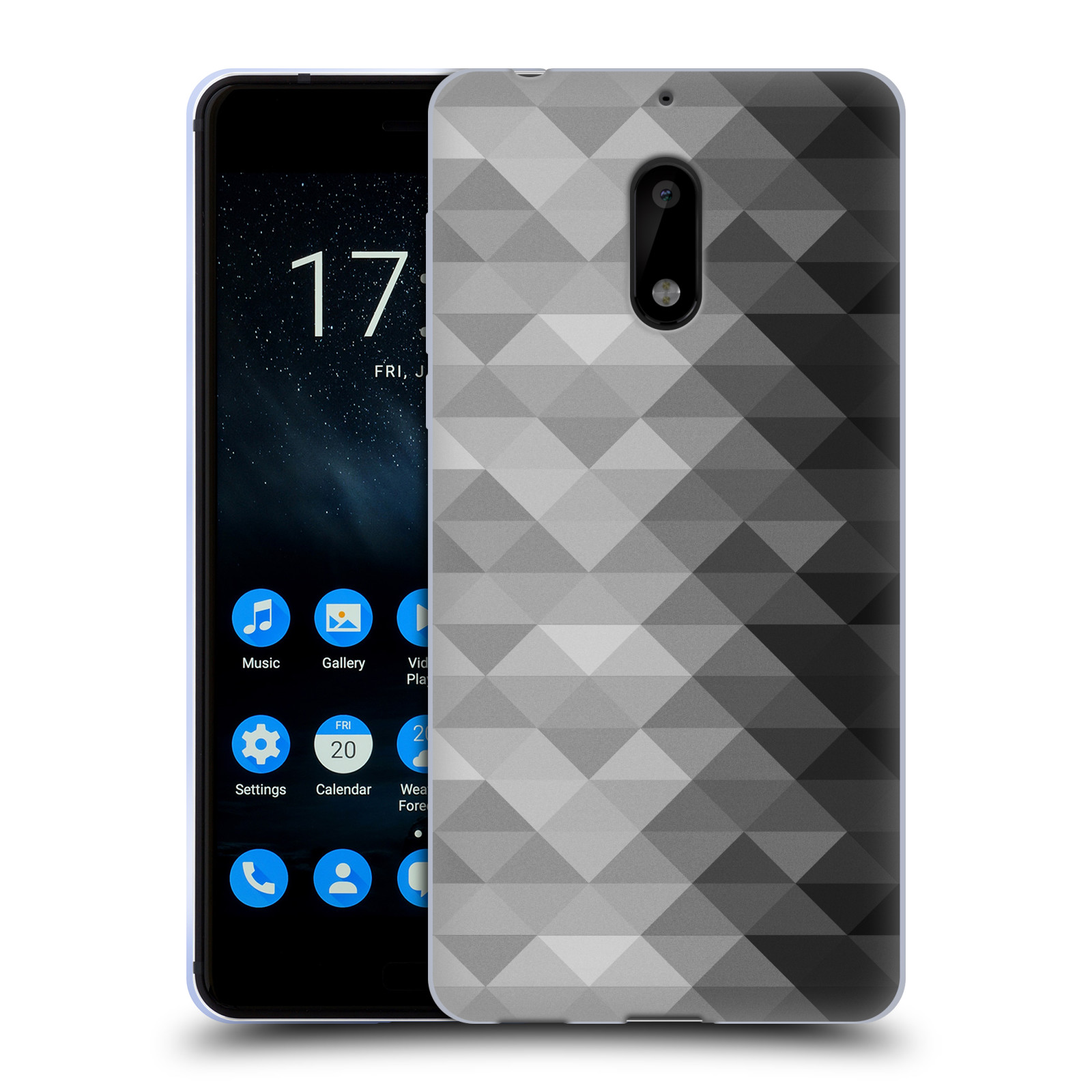 OFFICIAL PLDESIGN GEOMETRIC SOFT GEL CASE FOR NOKIA PHONES 1 - Picture 16 of 20