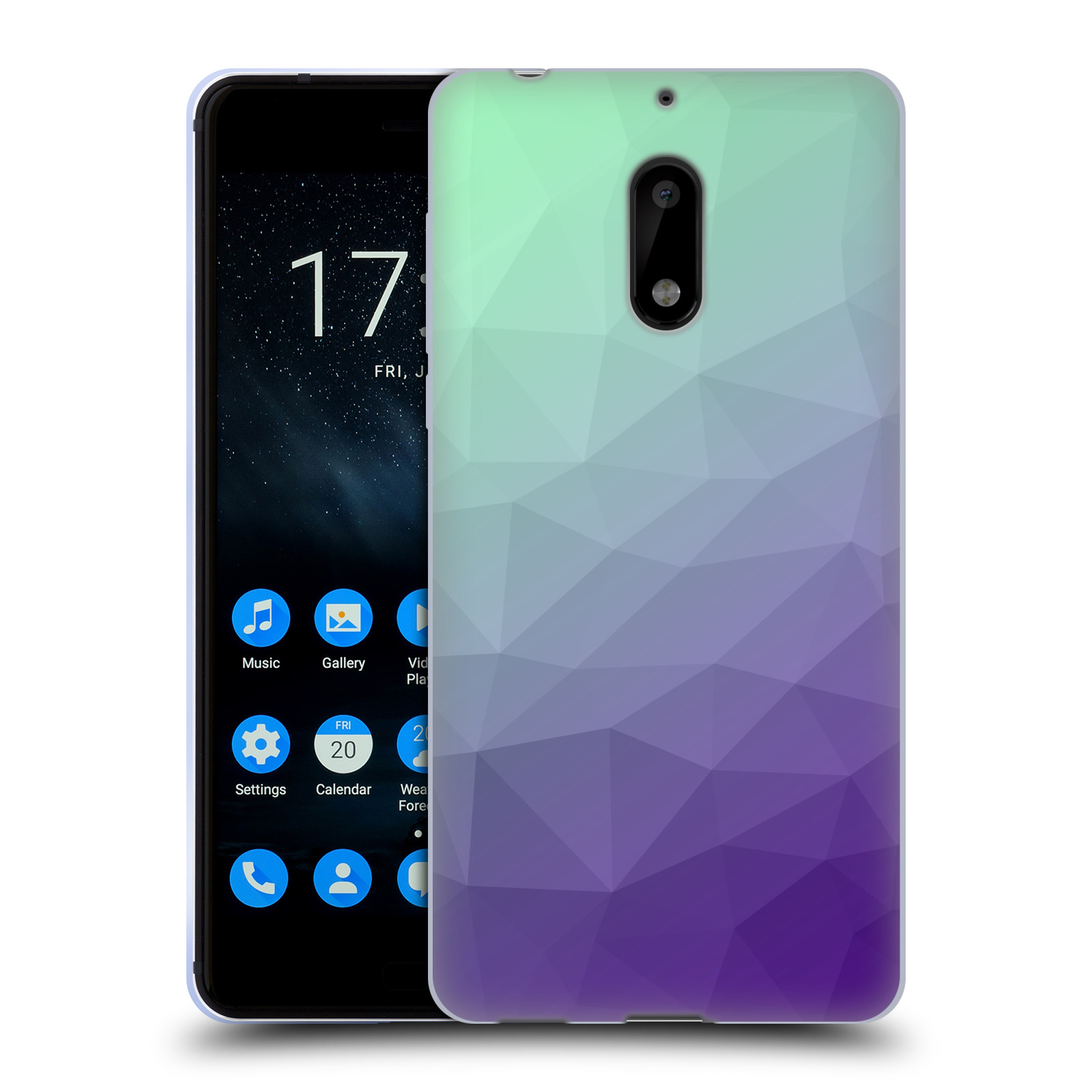 OFFICIAL PLDESIGN GEOMETRIC SOFT GEL CASE FOR NOKIA PHONES 1 - Picture 18 of 20