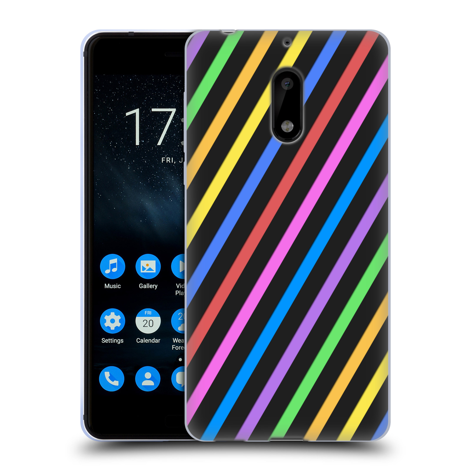 OFFICIAL PLDESIGN GEOMETRIC SOFT GEL CASE FOR NOKIA PHONES 1 - Picture 19 of 20