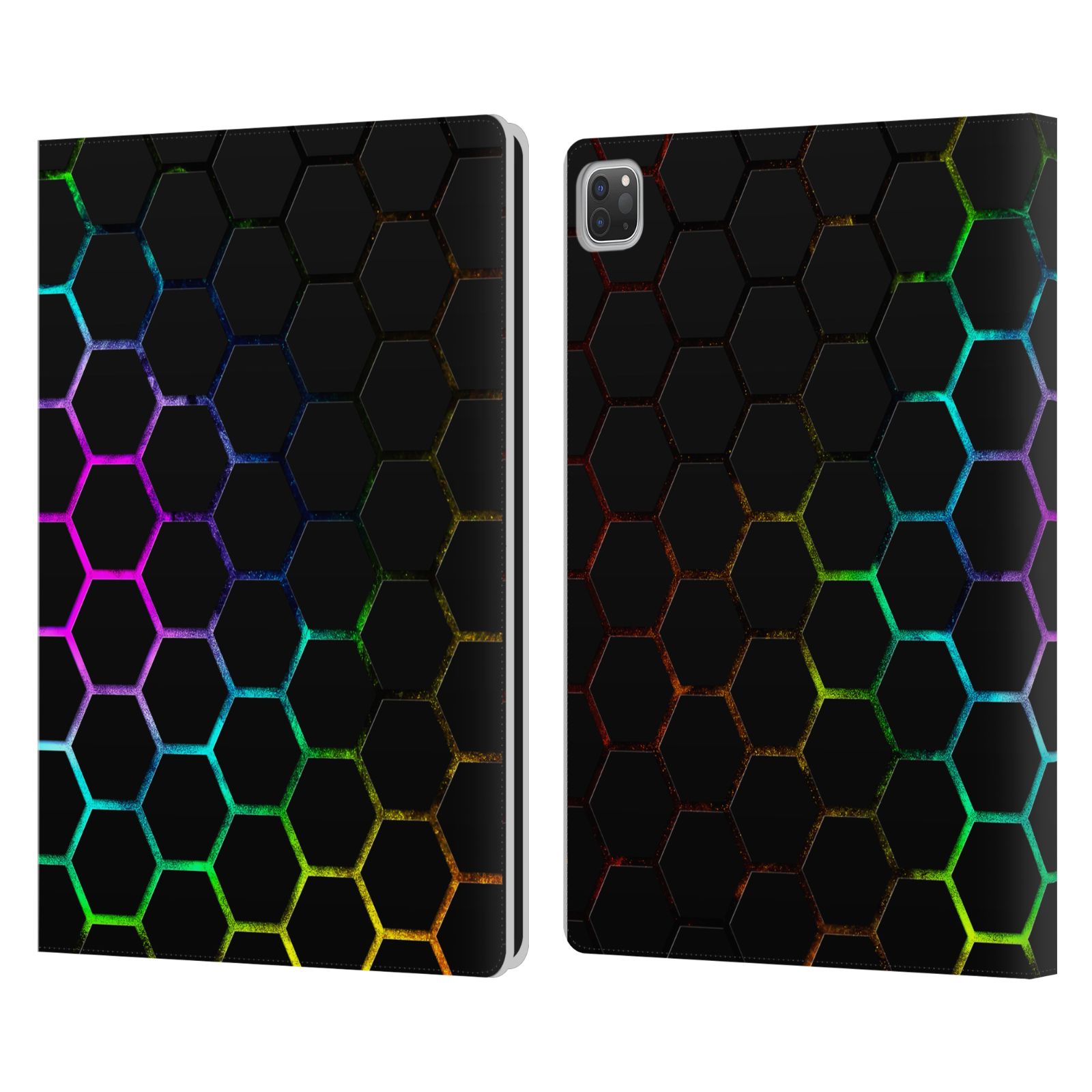 OFFICIAL PLDESIGN GEOMETRIC PATTERNS LEATHER BOOK WALLET CASE FOR APPLE iPAD - Picture 14 of 20