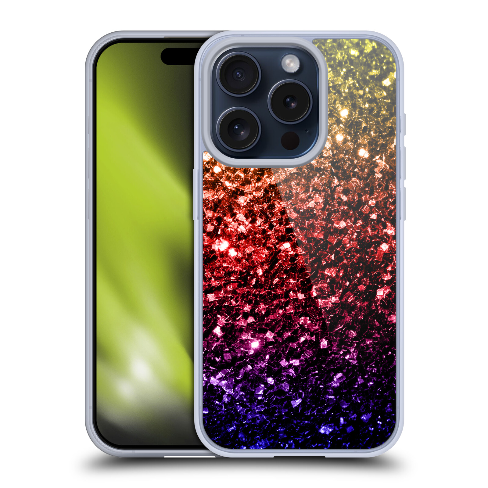 OFFICIAL PLDESIGN GLITTER SPARKLES SOFT GEL CASE FOR APPLE iPHONE PHONES - Picture 14 of 15