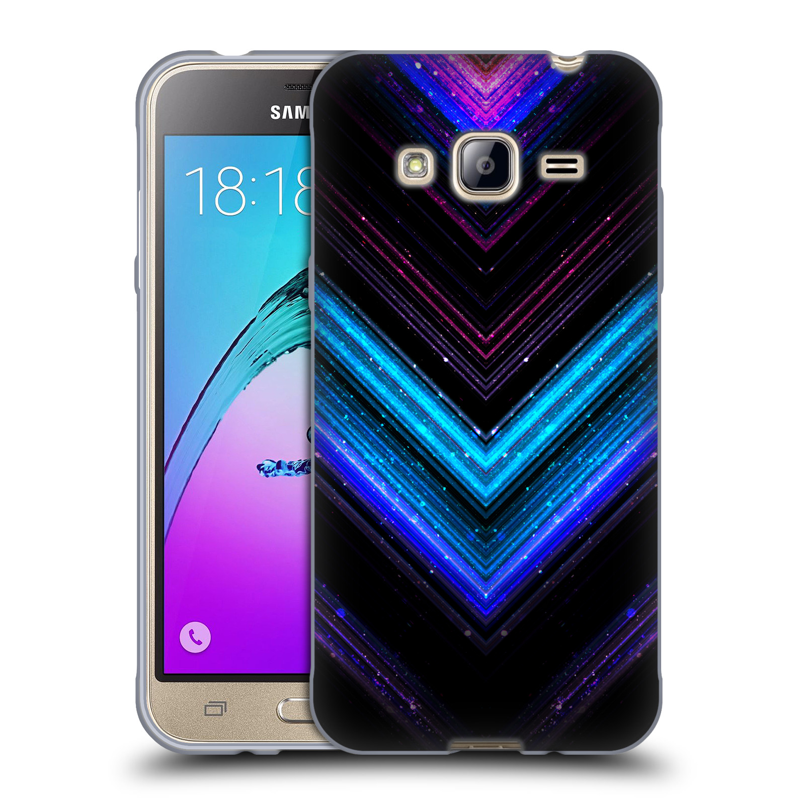 OFFICIAL PLDESIGN SPARKLY METALLIC SOFT GEL CASE FOR SAMSUNG PHONES 3 - Picture 9 of 15