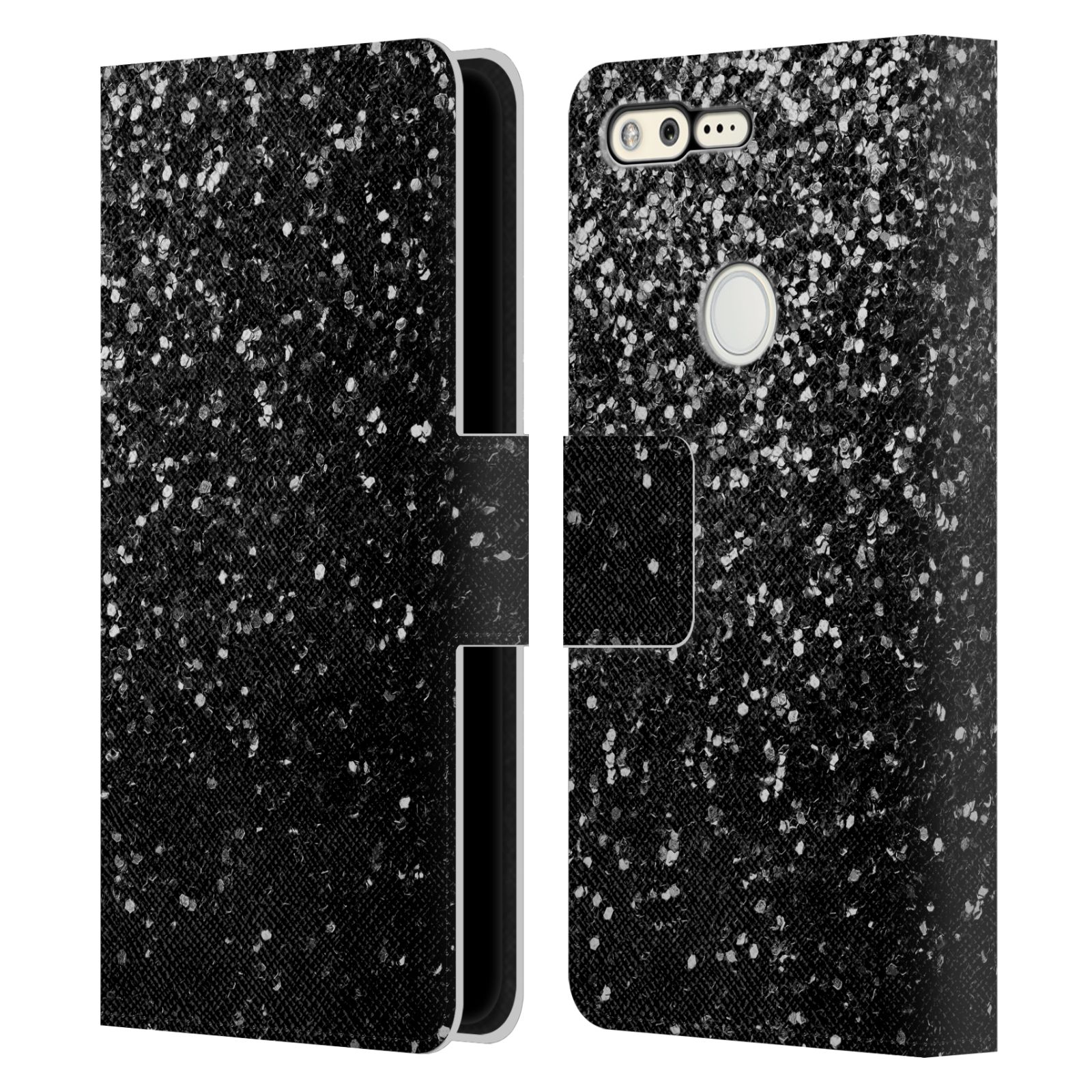 OFFICIAL PLDESIGN SPARKLE PRINTS LEATHER BOOK WALLET CASE FOR GOOGLE PHONES - Picture 8 of 14
