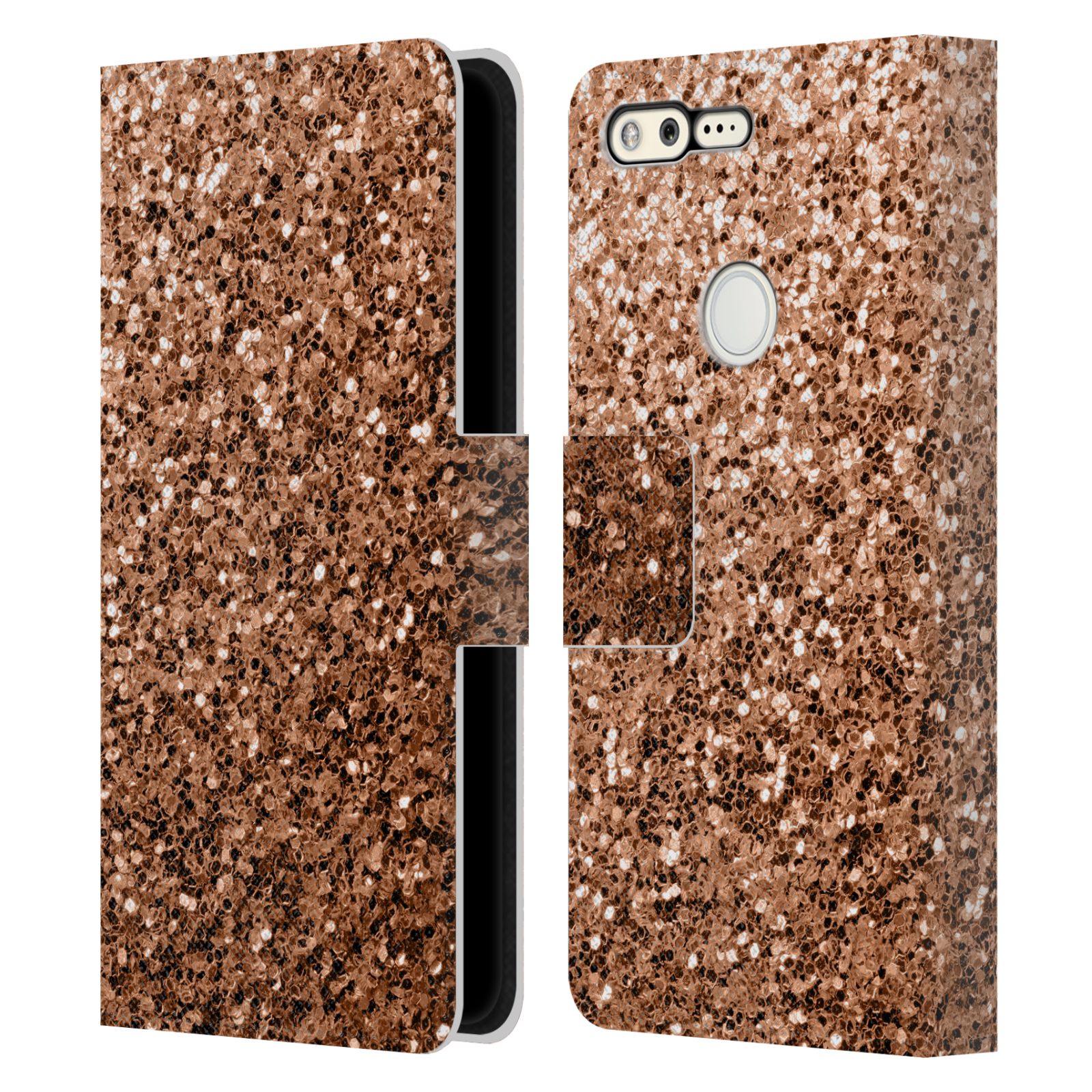 OFFICIAL PLDESIGN SPARKLE PRINTS LEATHER BOOK WALLET CASE FOR GOOGLE PHONES - Picture 9 of 14