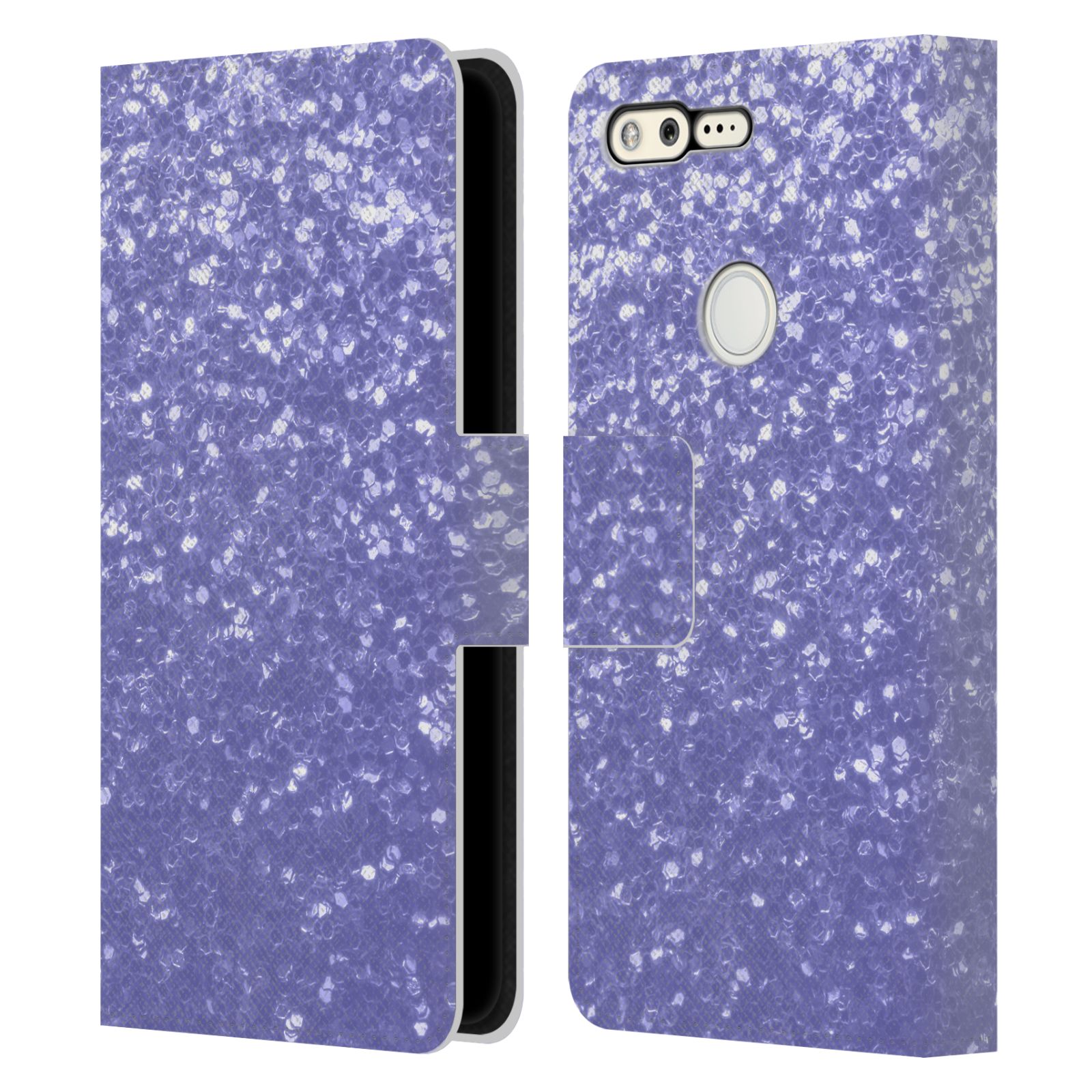 OFFICIAL PLDESIGN SPARKLE PRINTS LEATHER BOOK WALLET CASE FOR GOOGLE PHONES - Picture 12 of 14