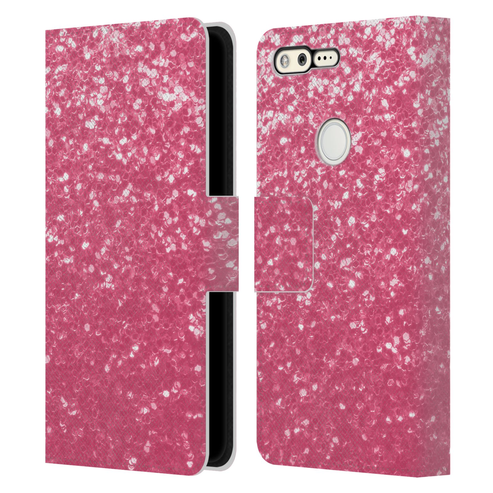 OFFICIAL PLDESIGN SPARKLE PRINTS LEATHER BOOK WALLET CASE FOR GOOGLE PHONES - Picture 14 of 14