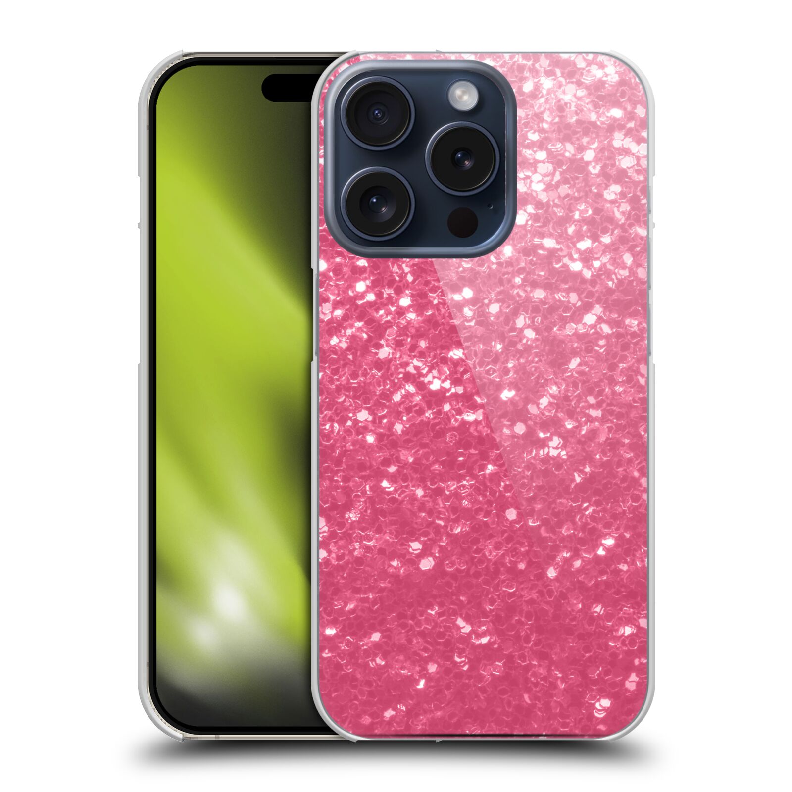 OFFICIAL PLDESIGN SPARKLE PRINTS HARD BACK CASE FOR APPLE iPHONE PHONES