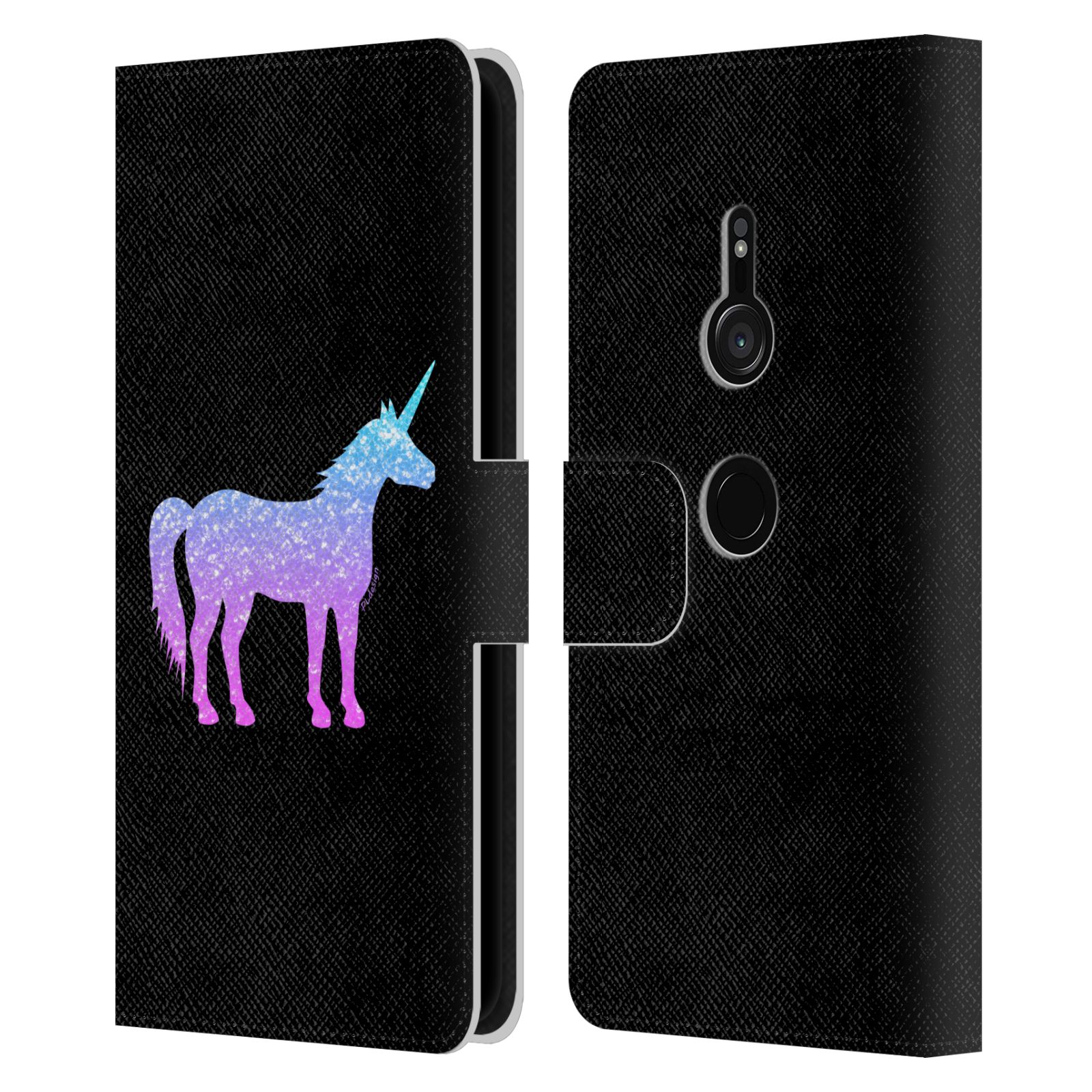OFFICIAL PLDESIGN SPARKLY UNICORN LEATHER BOOK WALLET CASE FOR SONY PHONES 1 - 第 6/10 張圖片