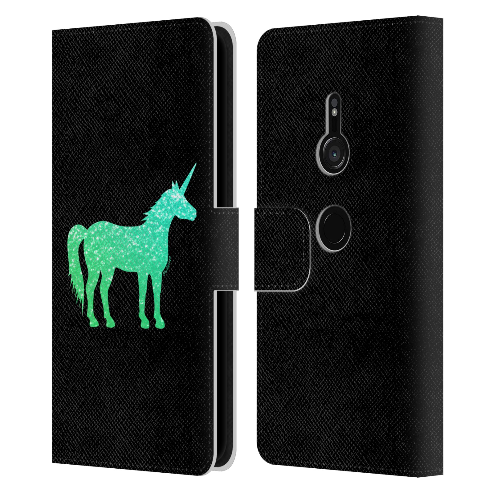 OFFICIAL PLDESIGN SPARKLY UNICORN LEATHER BOOK WALLET CASE FOR SONY PHONES 1 - 第 7/10 張圖片