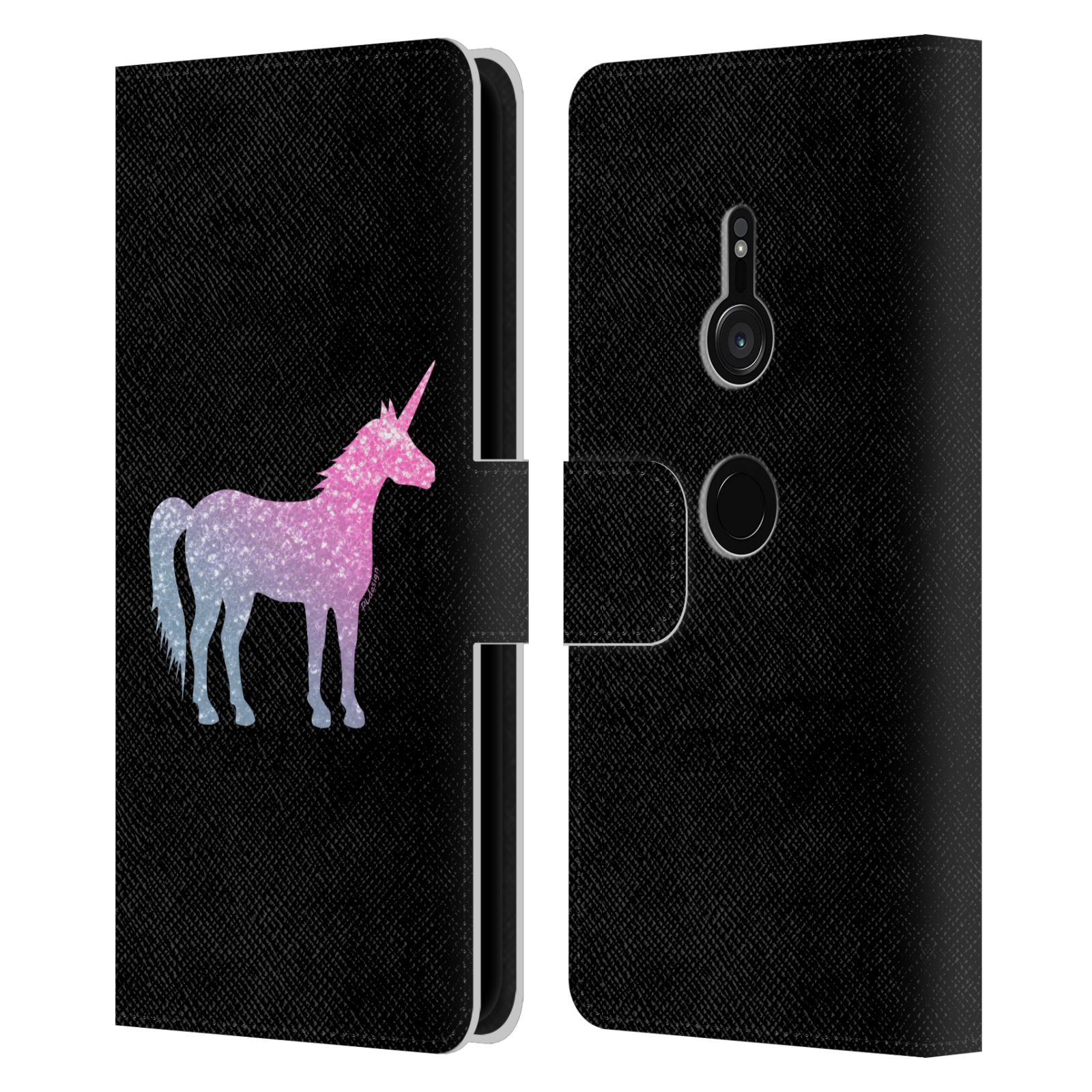 OFFICIAL PLDESIGN SPARKLY UNICORN LEATHER BOOK WALLET CASE FOR SONY PHONES 1 - 第 8/10 張圖片