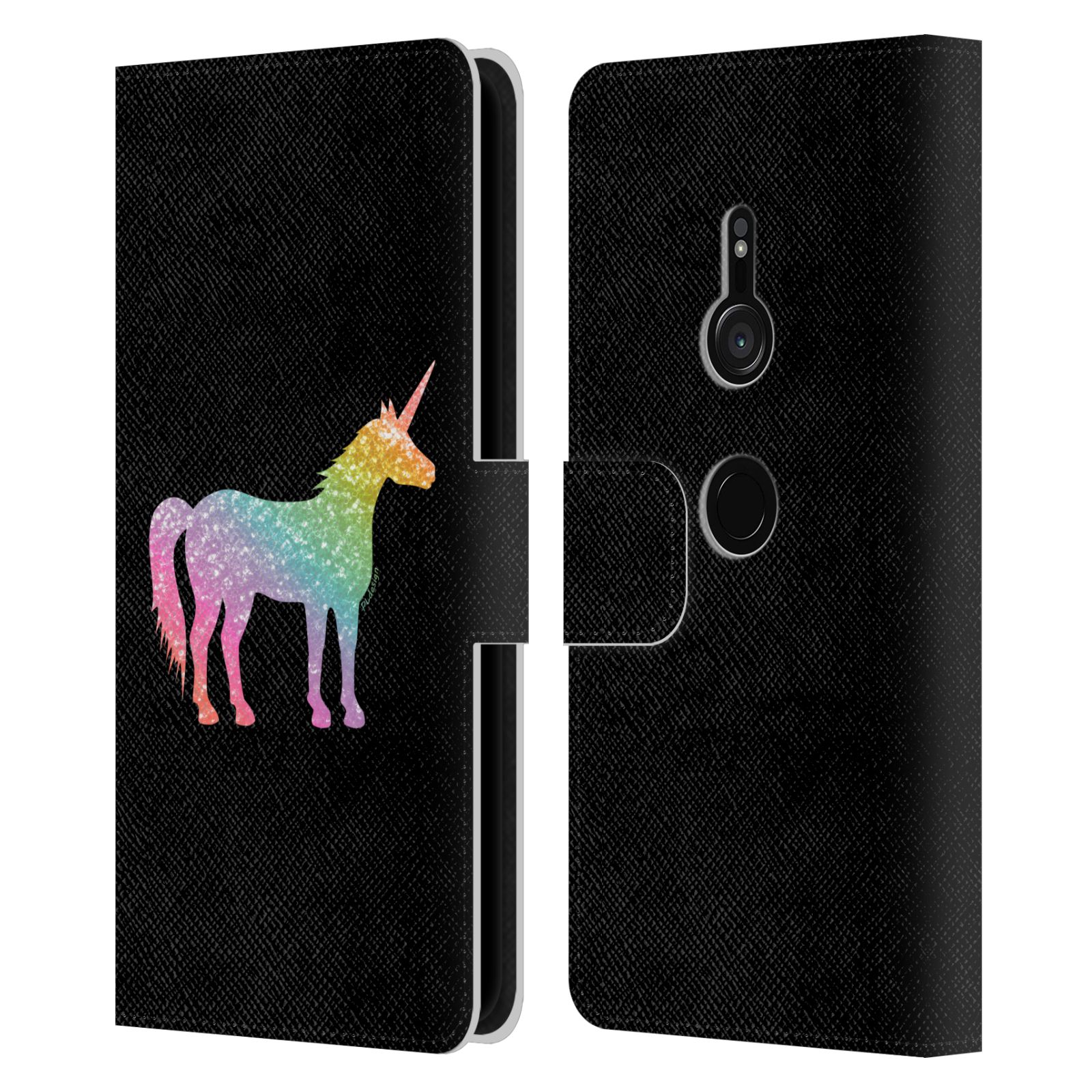 OFFICIAL PLDESIGN SPARKLY UNICORN LEATHER BOOK WALLET CASE FOR SONY PHONES 1 - 第 9/10 張圖片
