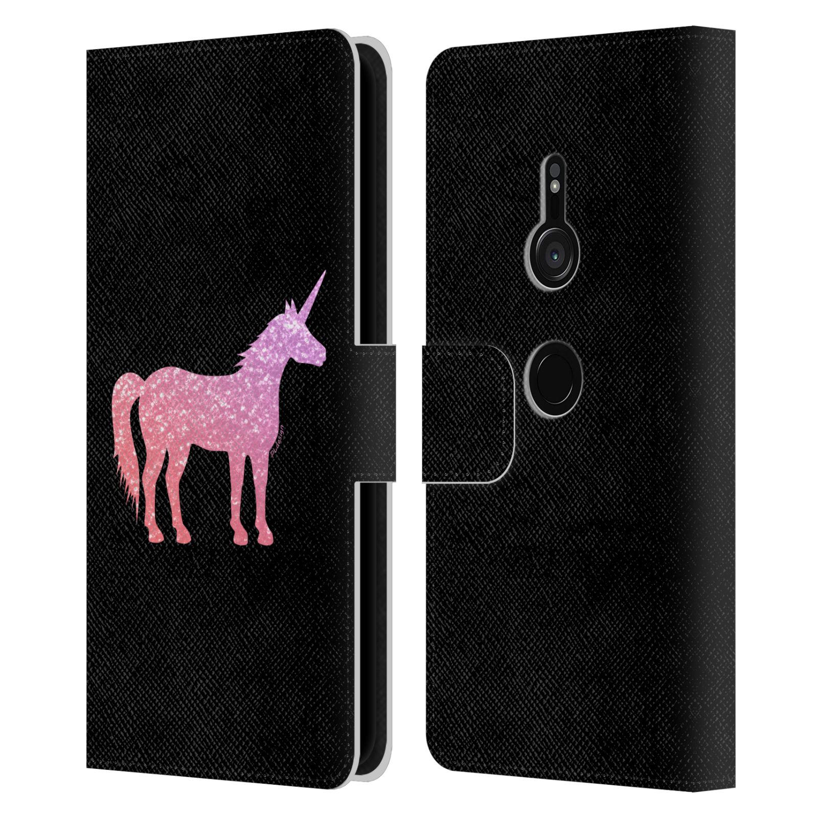 OFFICIAL PLDESIGN SPARKLY UNICORN LEATHER BOOK WALLET CASE FOR SONY PHONES 1 - 第 10/10 張圖片