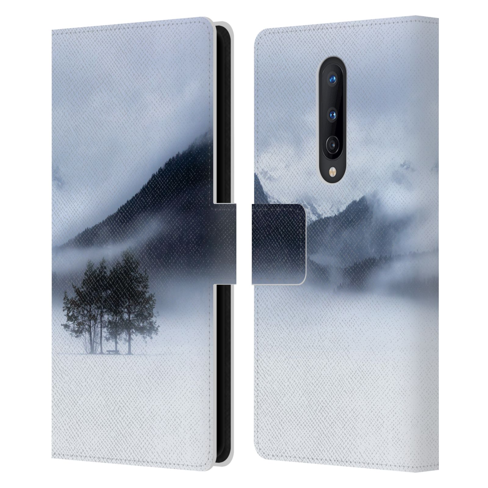 PATRIK LOVRIN MAGICAL FOGGY LANDSCAPE LEATHER BOOK CASE FOR ONEPLUS PHONES - Picture 8 of 15