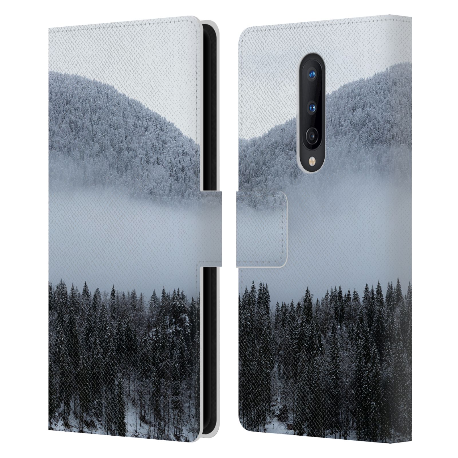 PATRIK LOVRIN MAGICAL FOGGY LANDSCAPE LEATHER BOOK CASE FOR ONEPLUS PHONES - Picture 12 of 15