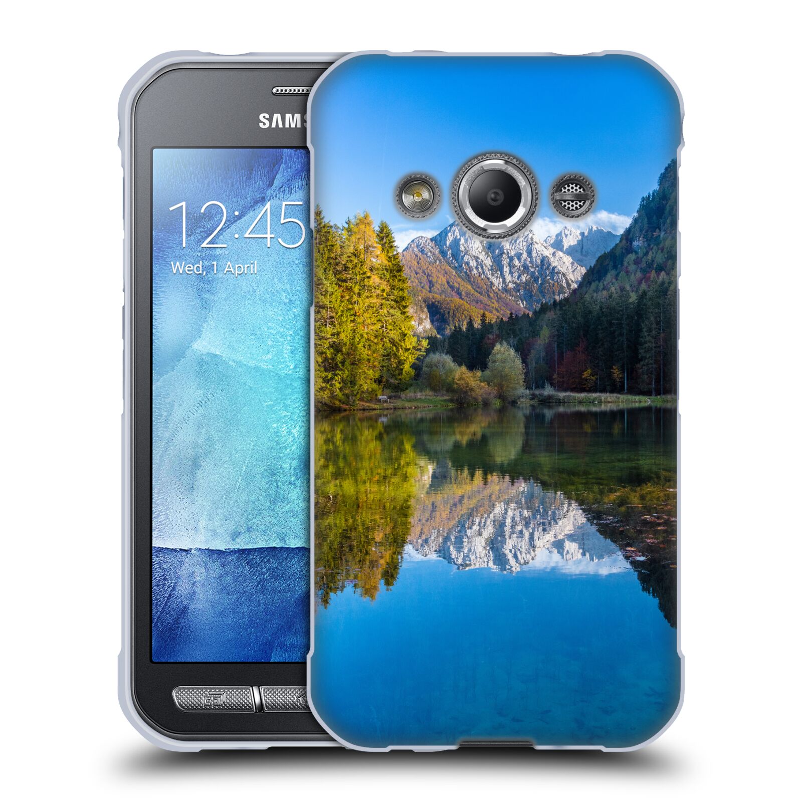 OFFICIAL PATRIK LOVRIN MAGICAL LAKES SOFT GEL CASE FOR SAMSUNG PHONES 4