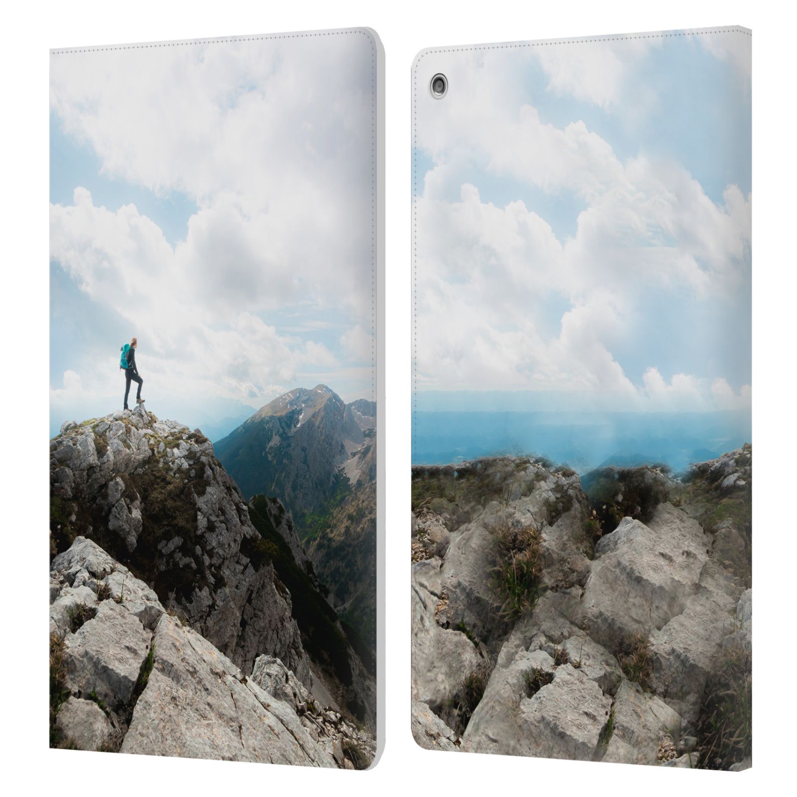 OFFICIAL PATRIK LOVRIN WANDERLUST LEATHER BOOK WALLET CASE COVER FOR AMAZON FIRE - Picture 10 of 16