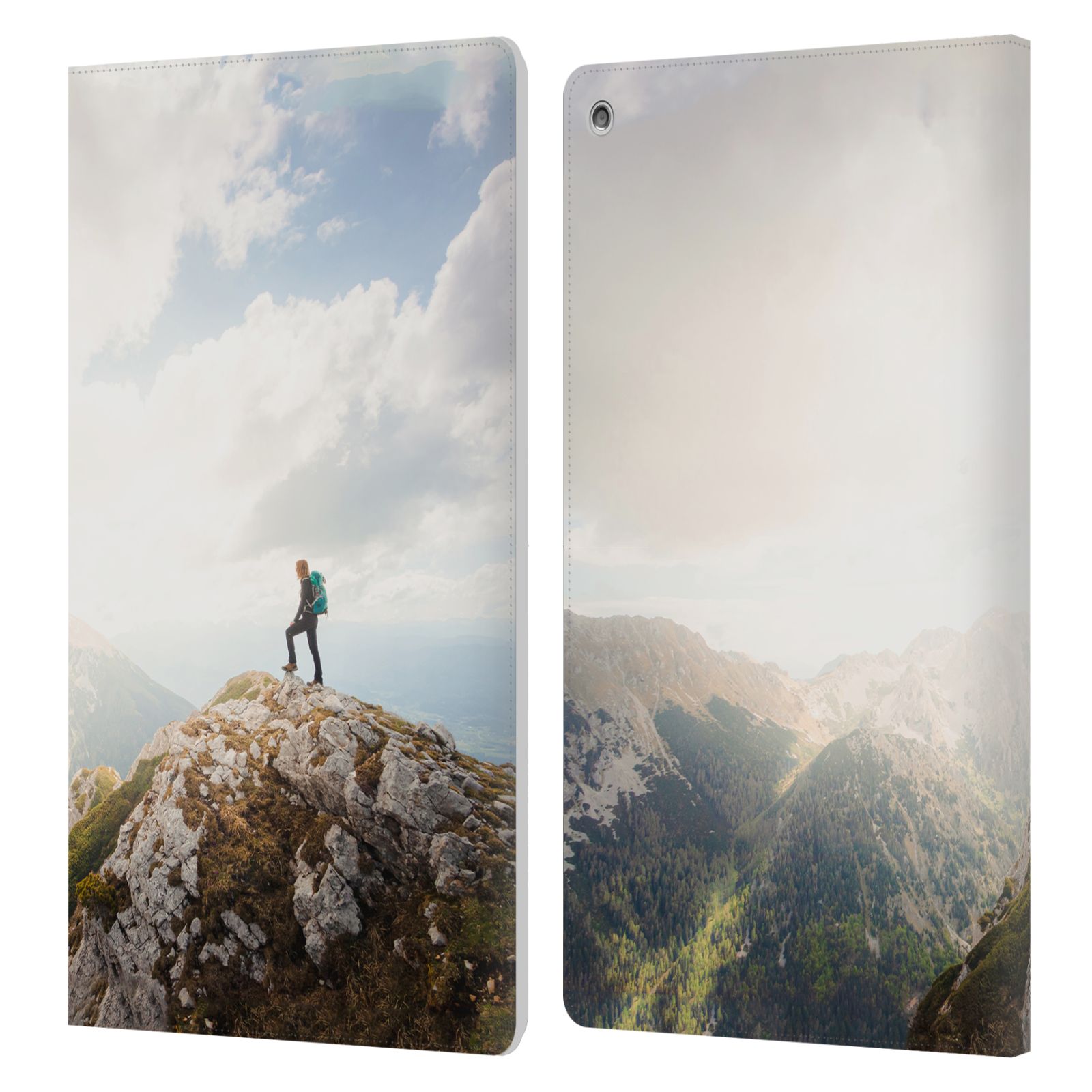 OFFICIAL PATRIK LOVRIN WANDERLUST LEATHER BOOK WALLET CASE COVER FOR AMAZON FIRE - Picture 12 of 16