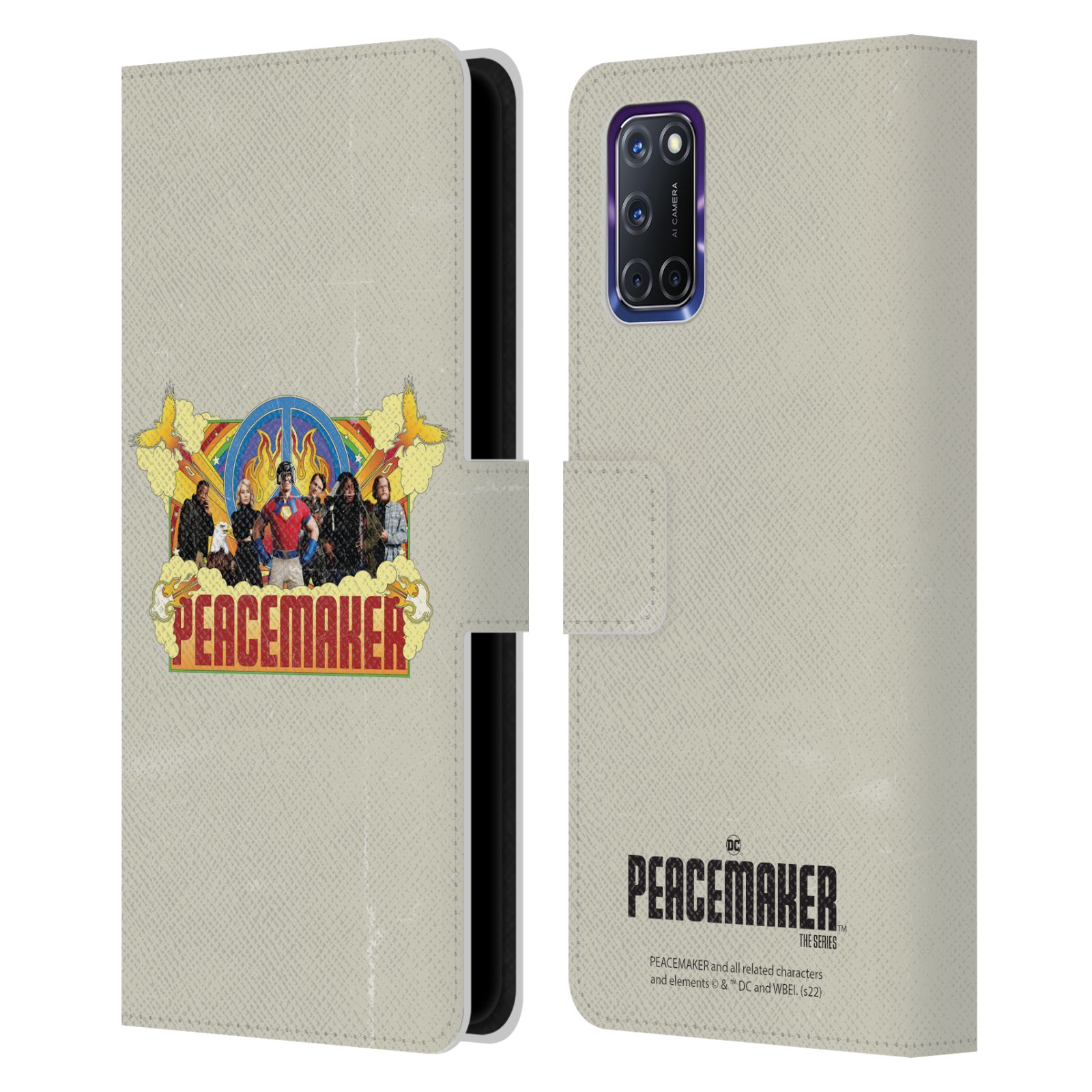 PEACEMAKER: TELEVISION SERIES GRAPHICS LEATHER BOOK WALLET CASE FOR OPPO PHONES - Picture 9 of 11