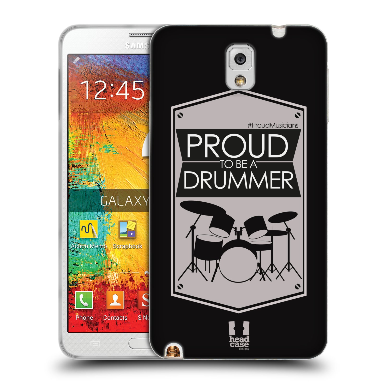 FUNDA HEAD CASE DESIGNS CON DIBUJO DE ORGULLOSOS MÚSICOS PARA TELÉFONOS SAMSUNG 2 - Imagen 9 de 12