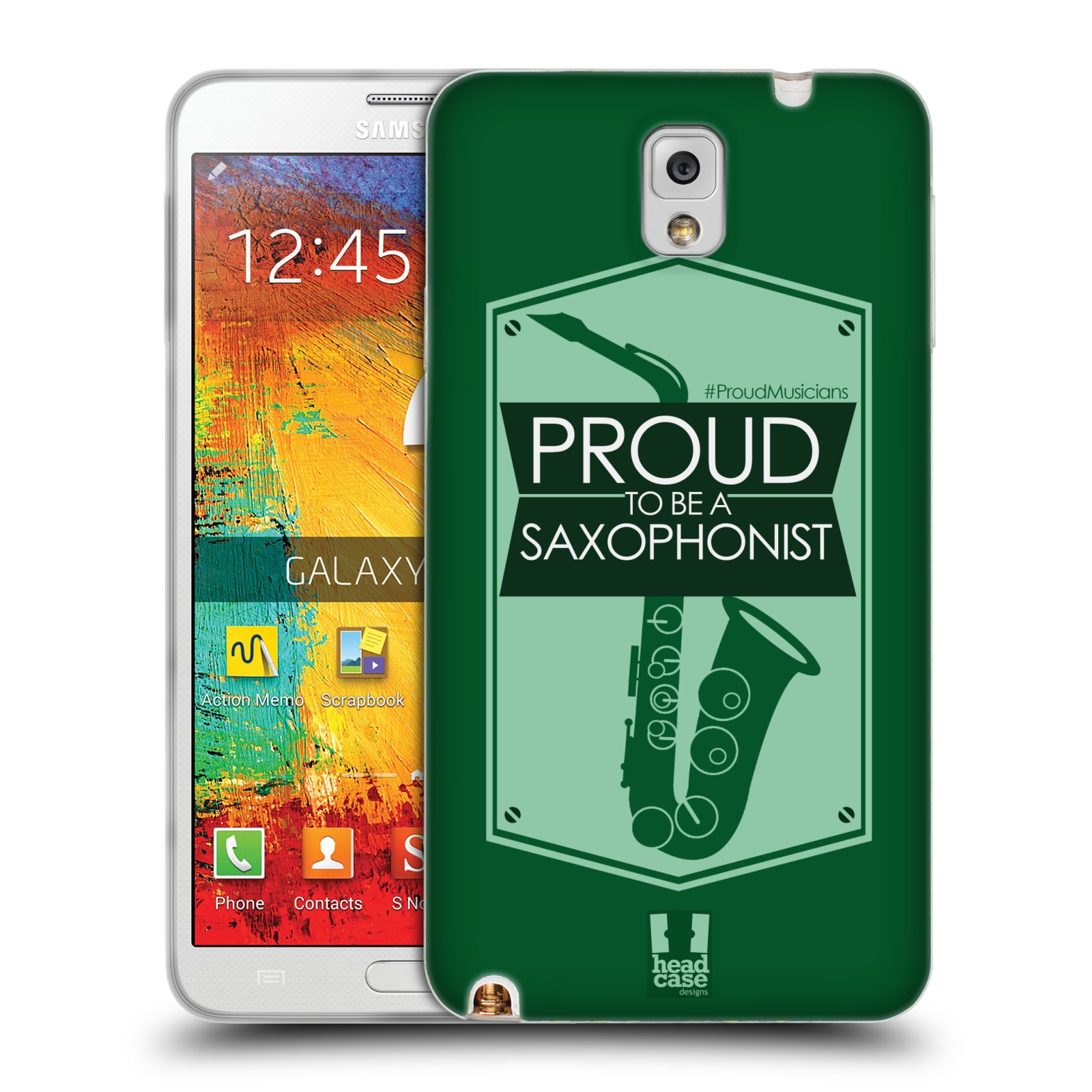 FUNDA HEAD CASE DESIGNS CON DIBUJO DE ORGULLOSOS MÚSICOS PARA TELÉFONOS SAMSUNG 2 - Imagen 12 de 12