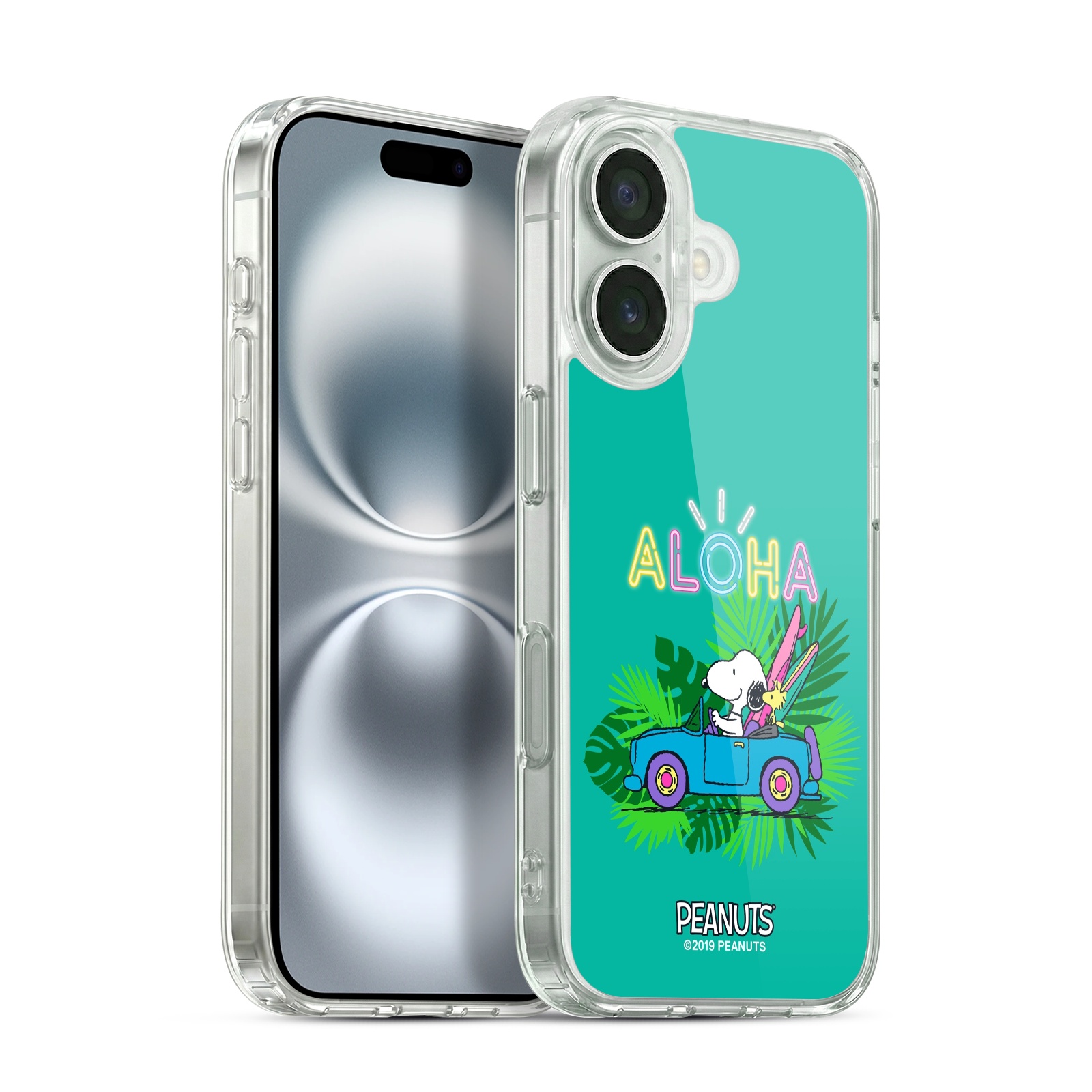 Tropical Surf Hybrid MagSafe Case for iPhone 16