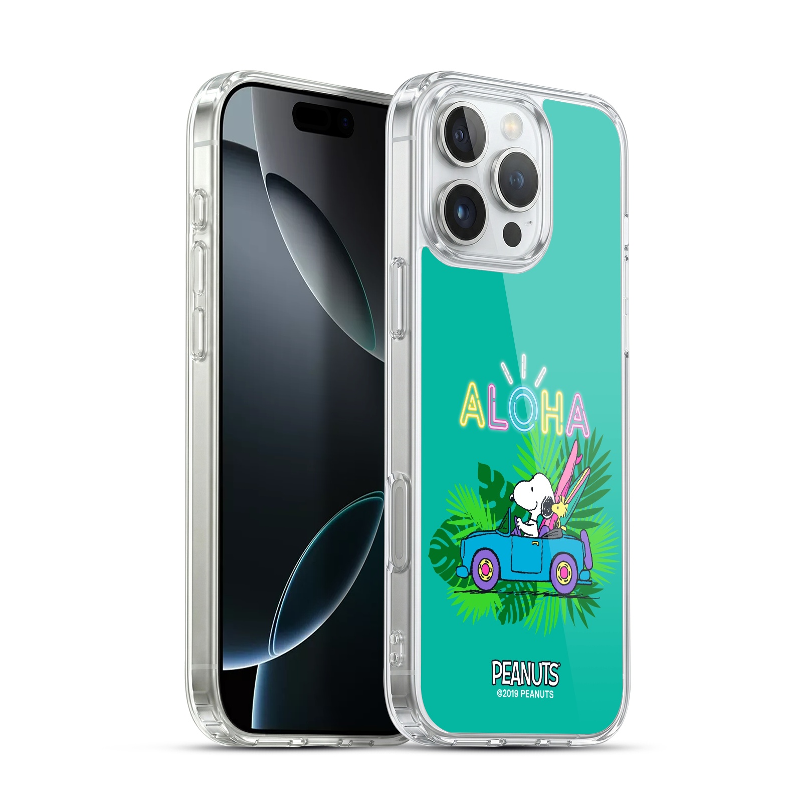 Tropical Surf Hybrid MagSafe Case for iPhone 16 Pro Max