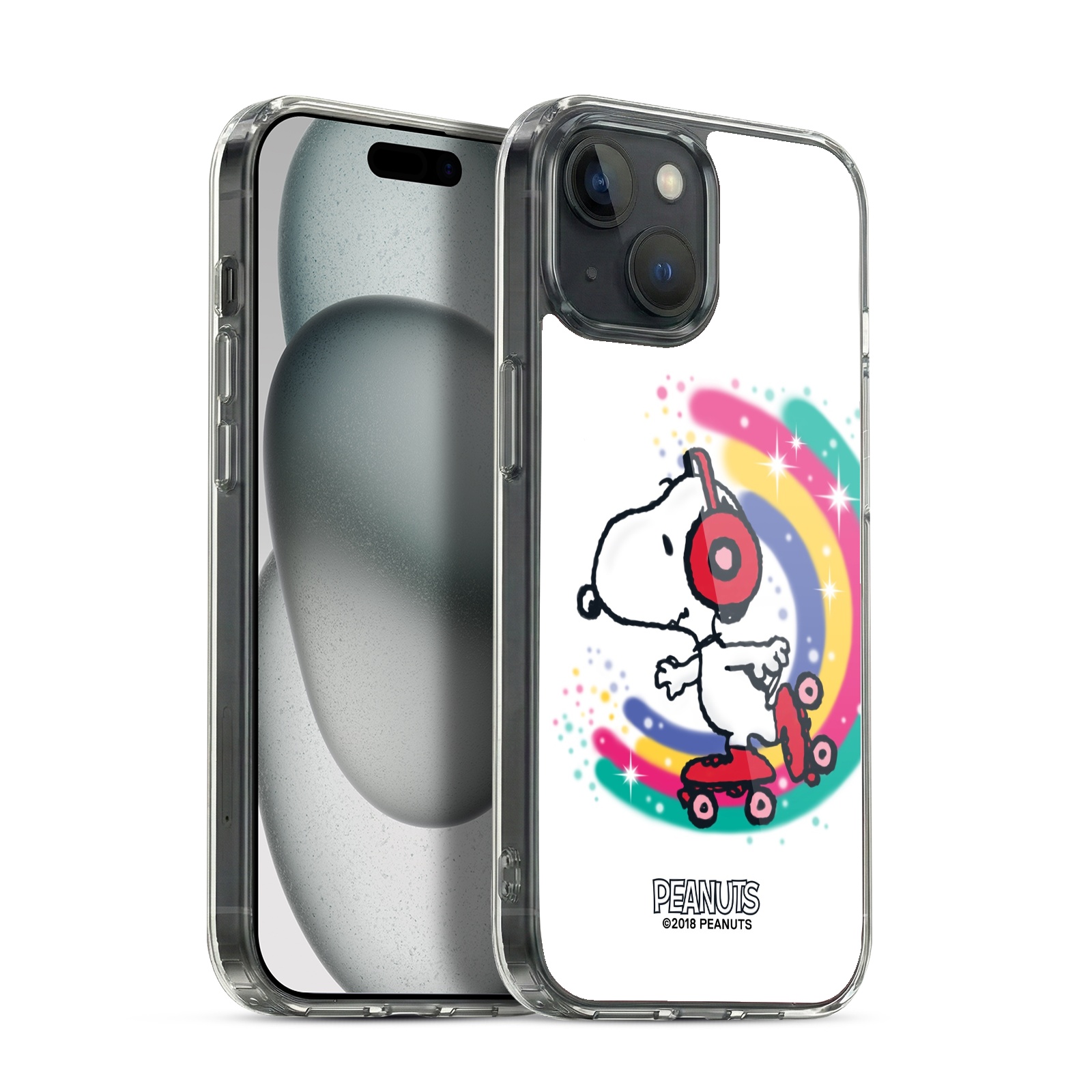 Colourful Skating Hybrid MagSafe Case for iPhone 15