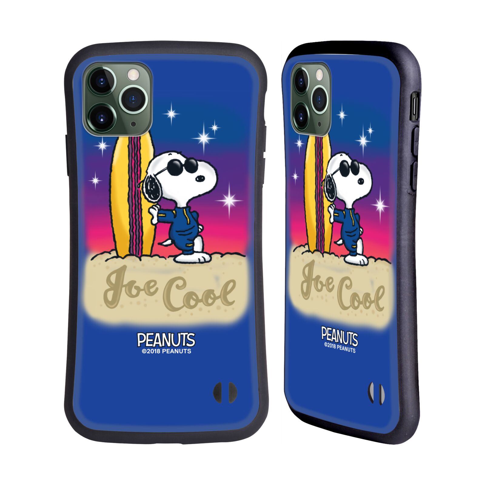 OFFICIAL PEANUTS SNOOPY BOARDWALK AIRBRUSH HYBRID CASE FOR APPLE iPHONES PHONES - Picture 13 of 14