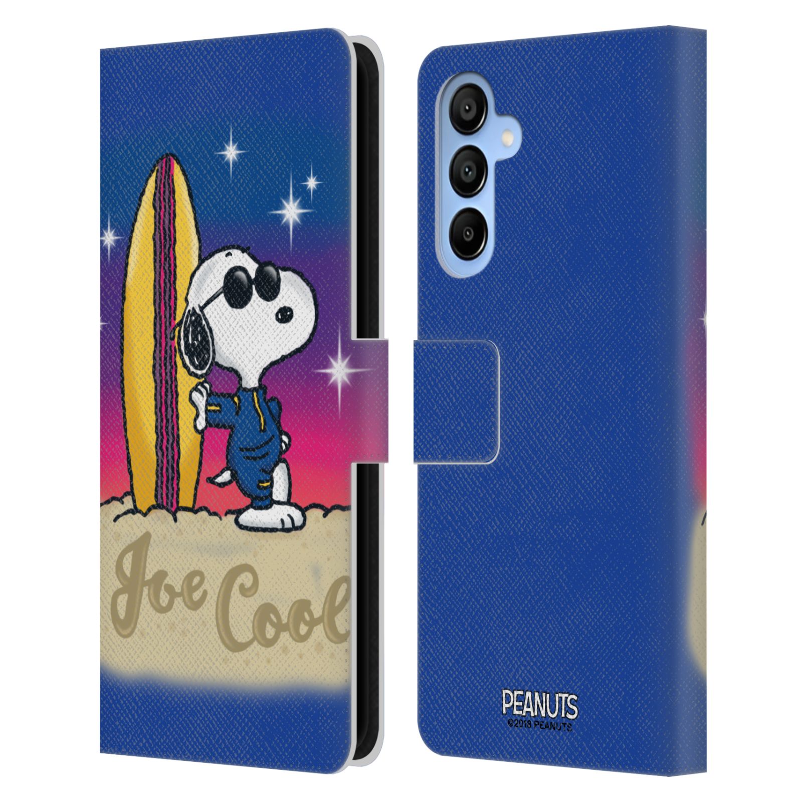 Joe Cool Surf Leather Wallet Case for Galaxy A16 5G