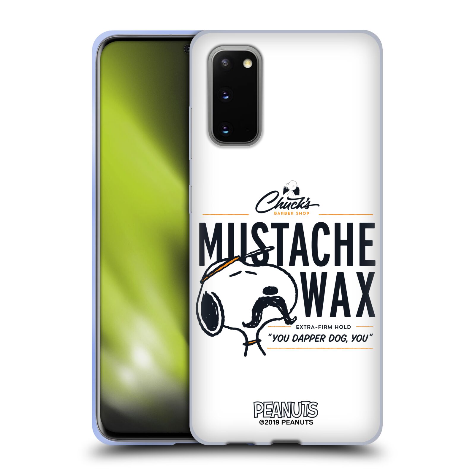 OFFICIAL PEANUTS CHUCK'S BARBER SHOP SOFT GEL CASE FOR SAMSUNG PHONES 1
