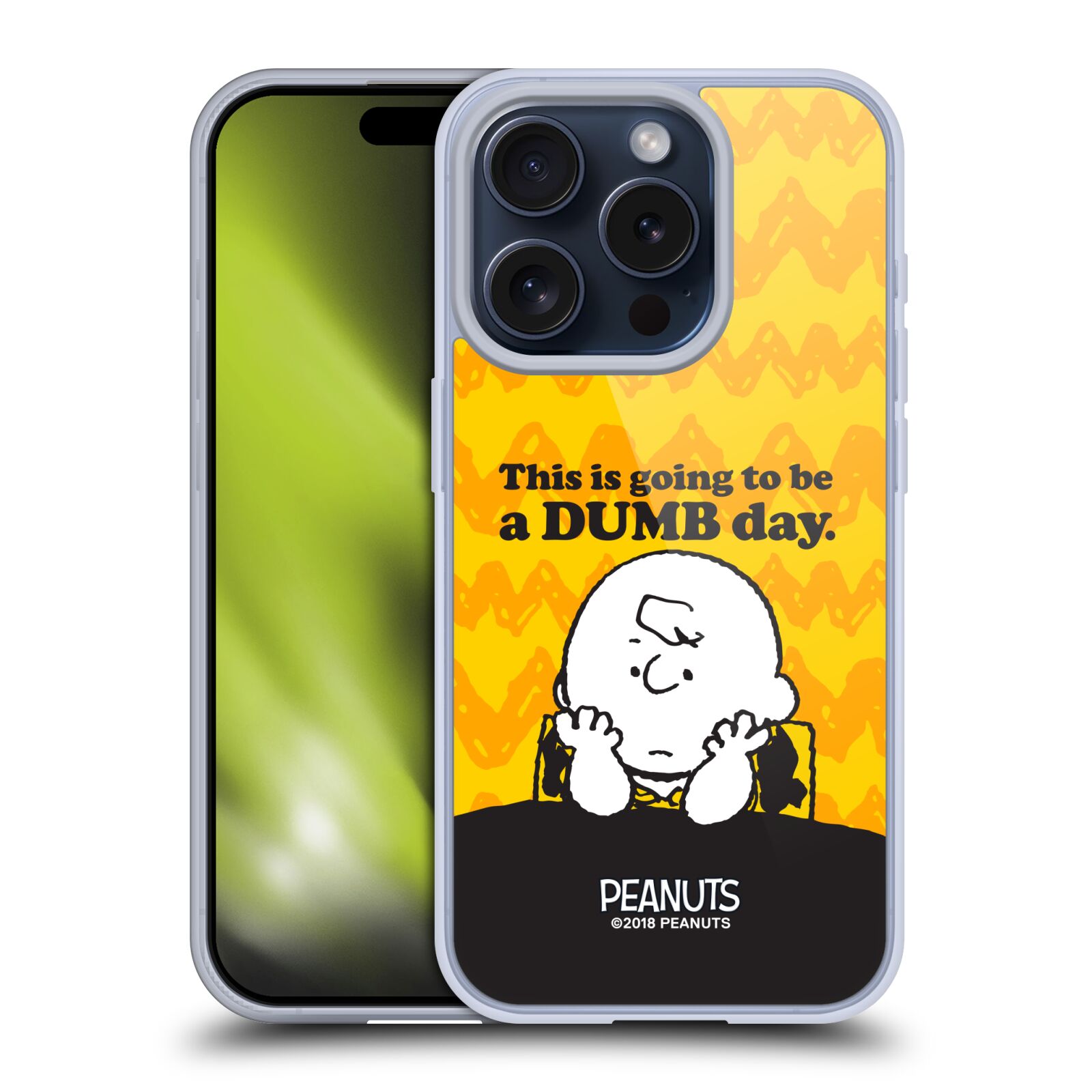 OFFICIAL PEANUTS CHARLIE BROWN SOFT GEL CASE FOR APPLE iPHONE PHONES - Picture 8 of 12