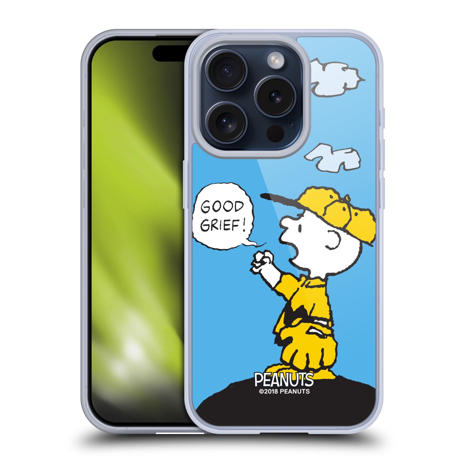 OFFICIAL PEANUTS CHARLIE BROWN SOFT GEL CASE FOR APPLE iPHONE PHONES - Picture 9 of 12
