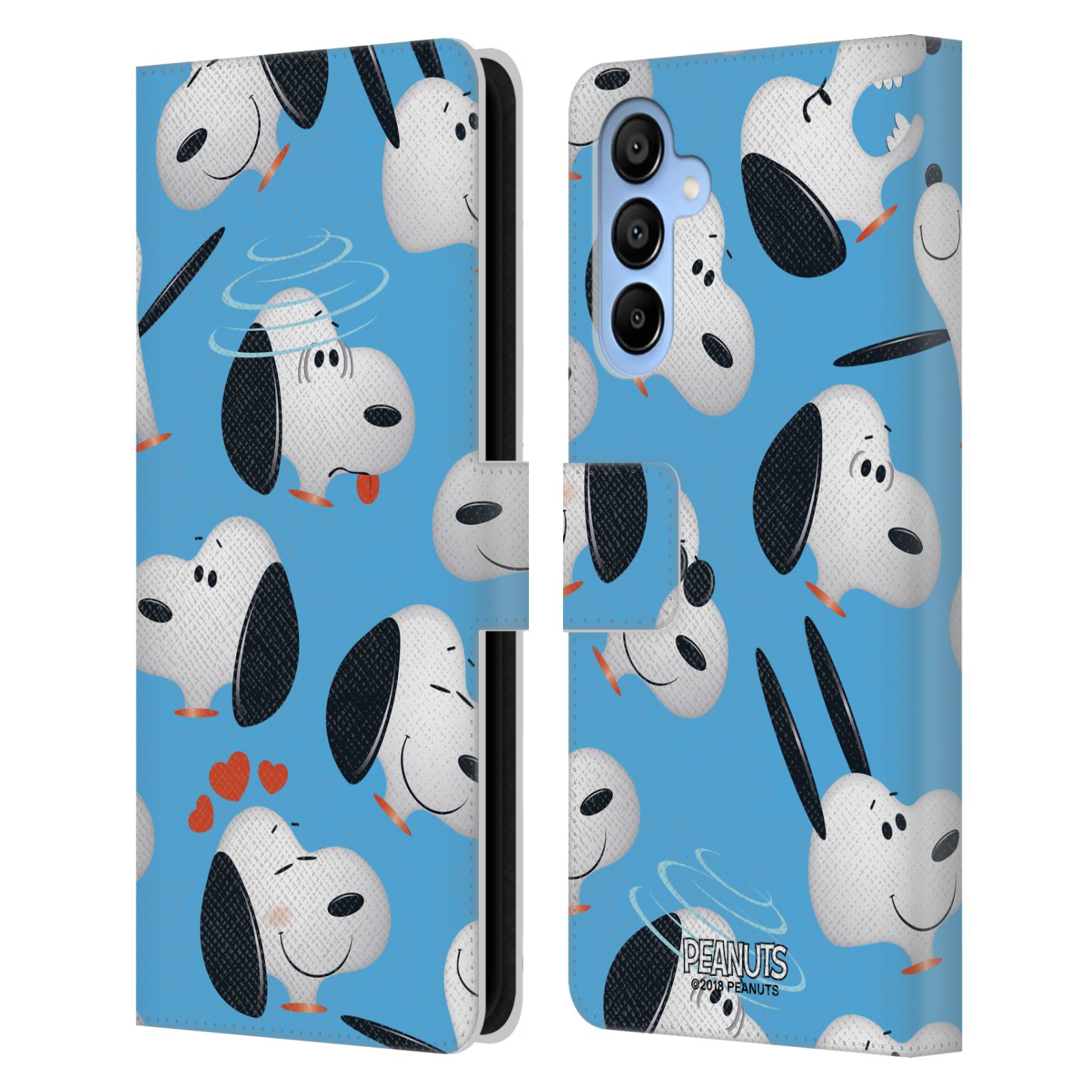 Snoopy Leather Wallet Case for Galaxy A16 5G