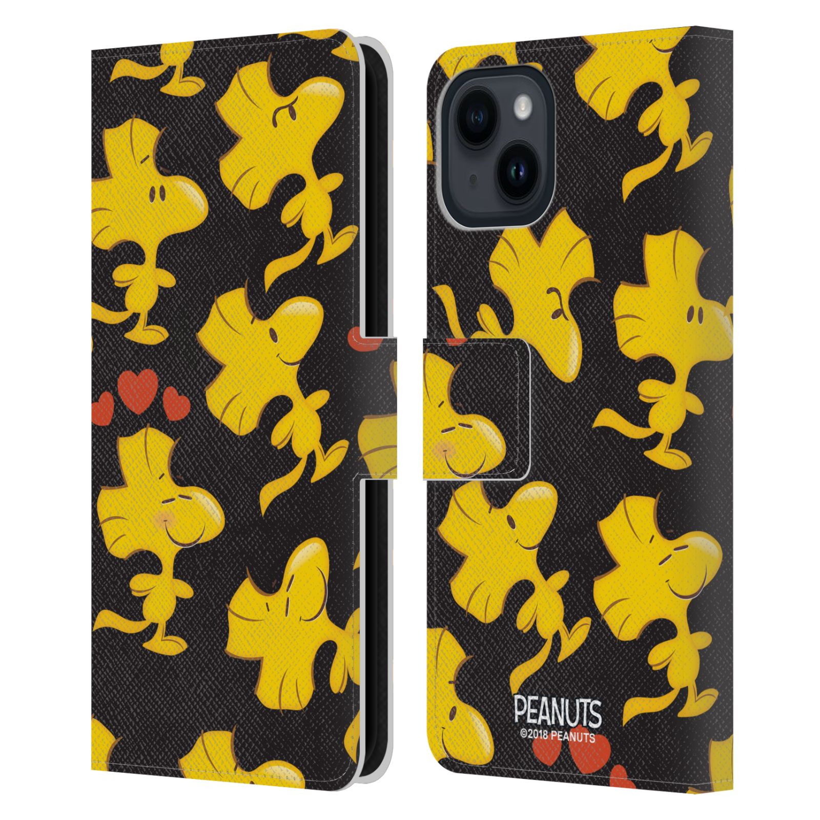 Woodstock Leather Wallet Case for iPhone 15