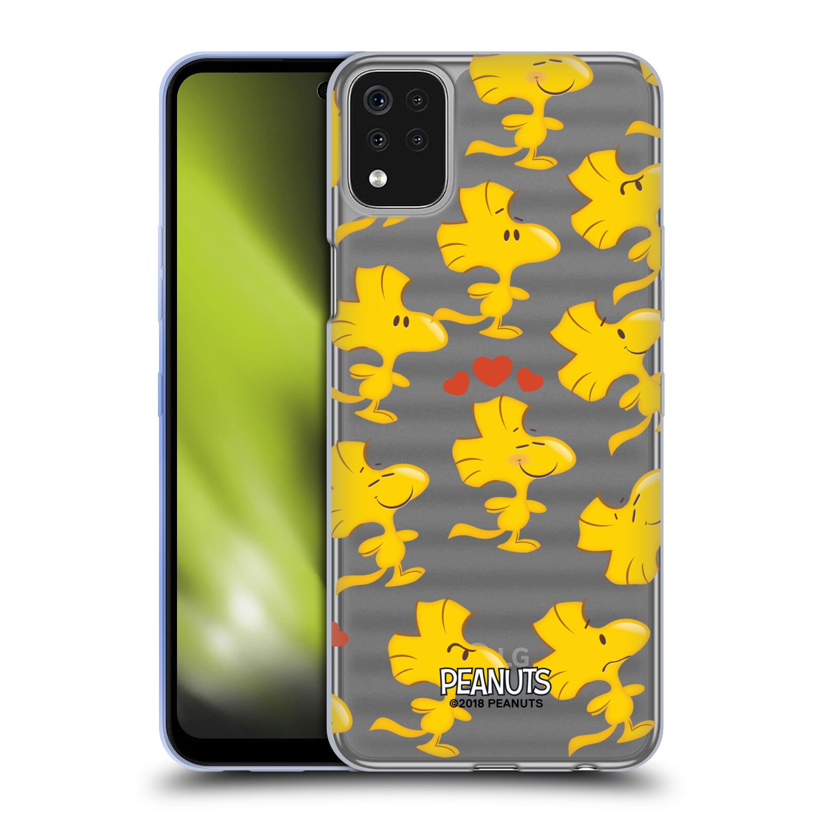 FUNDA OFICIAL DE GEL CON PATRONES DE PERSONAJES CACAHUETES PARA TELÉFONOS LG 1 - Imagen 8 de 8