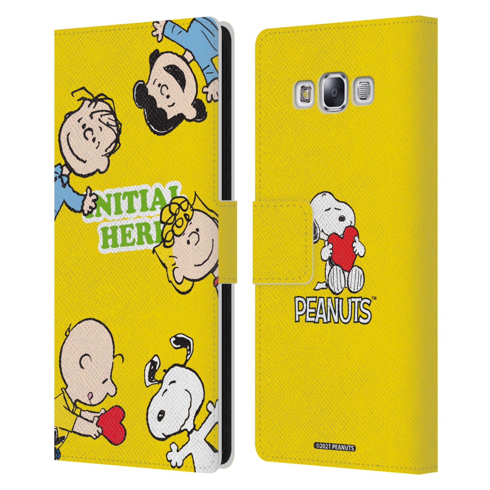 CUSTOM PERSONALIZED PEANUTS ART LEATHER BOOK CASE FOR SAMSUNG PHONES 3 - Picture 7 of 12