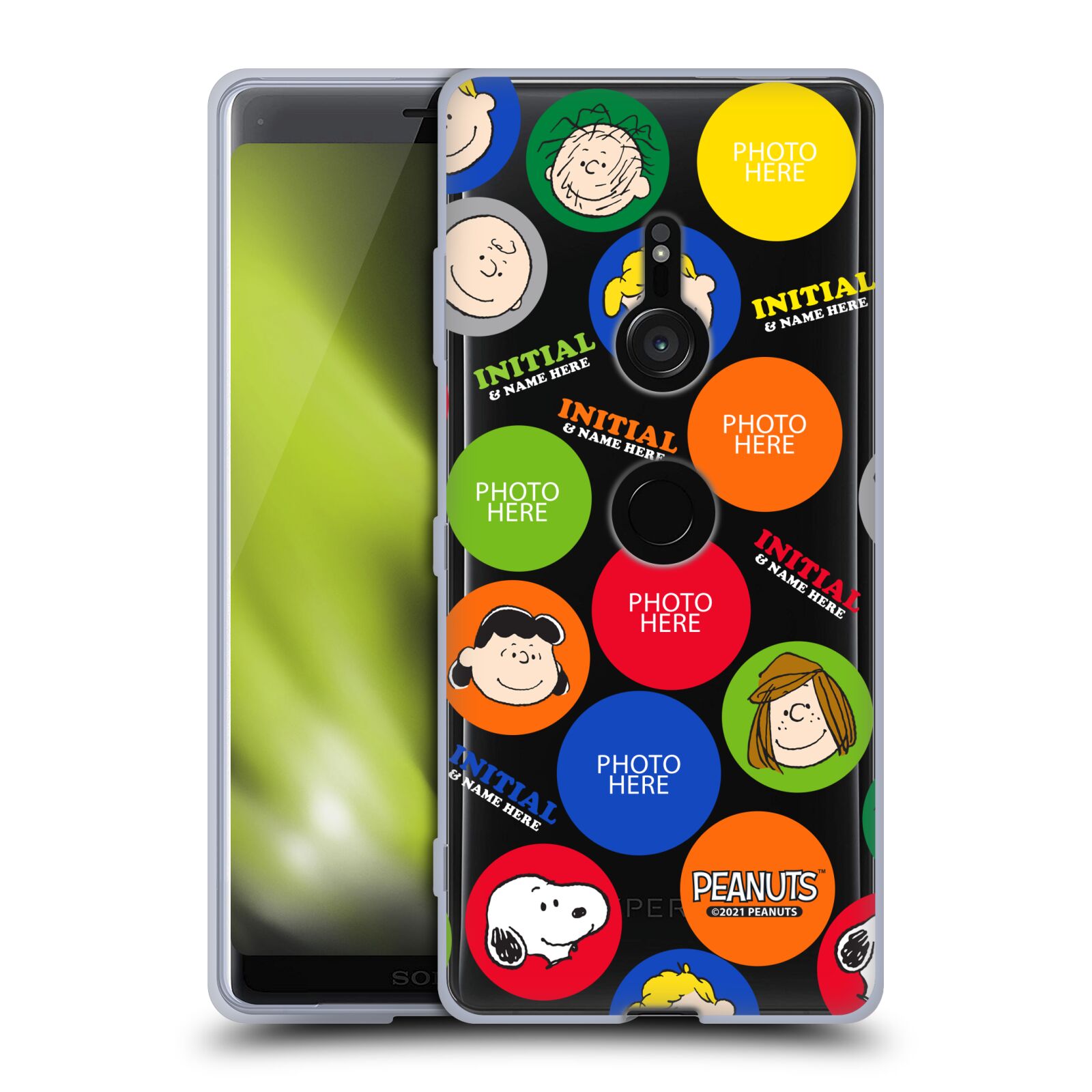 CUSTOM CUSTOMIZED PERSONALIZED PEANUTS ART SOFT GEL CASE FOR SONY PHONES 1