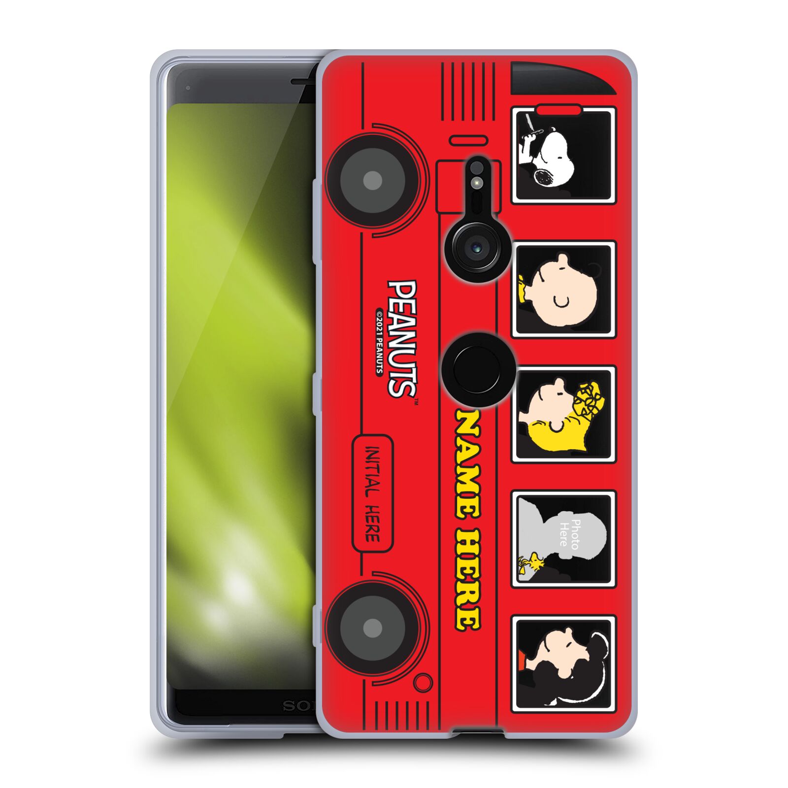 CUSTOM CUSTOMIZED PERSONALIZED PEANUTS ART SOFT GEL CASE FOR SONY PHONES 1