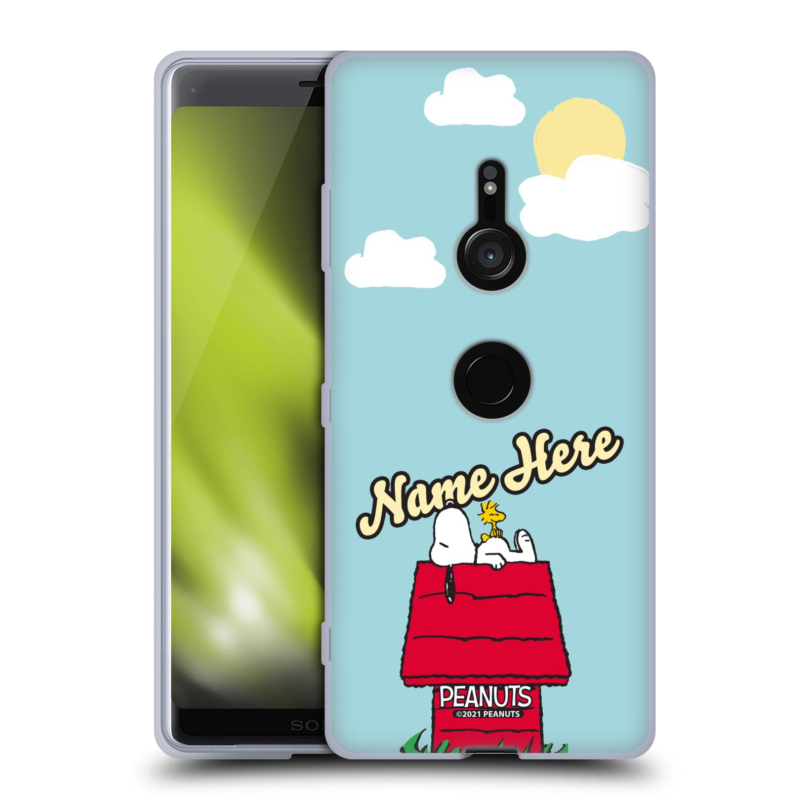 CUSTOM CUSTOMIZED PERSONALIZED PEANUTS ART SOFT GEL CASE FOR SONY PHONES 1