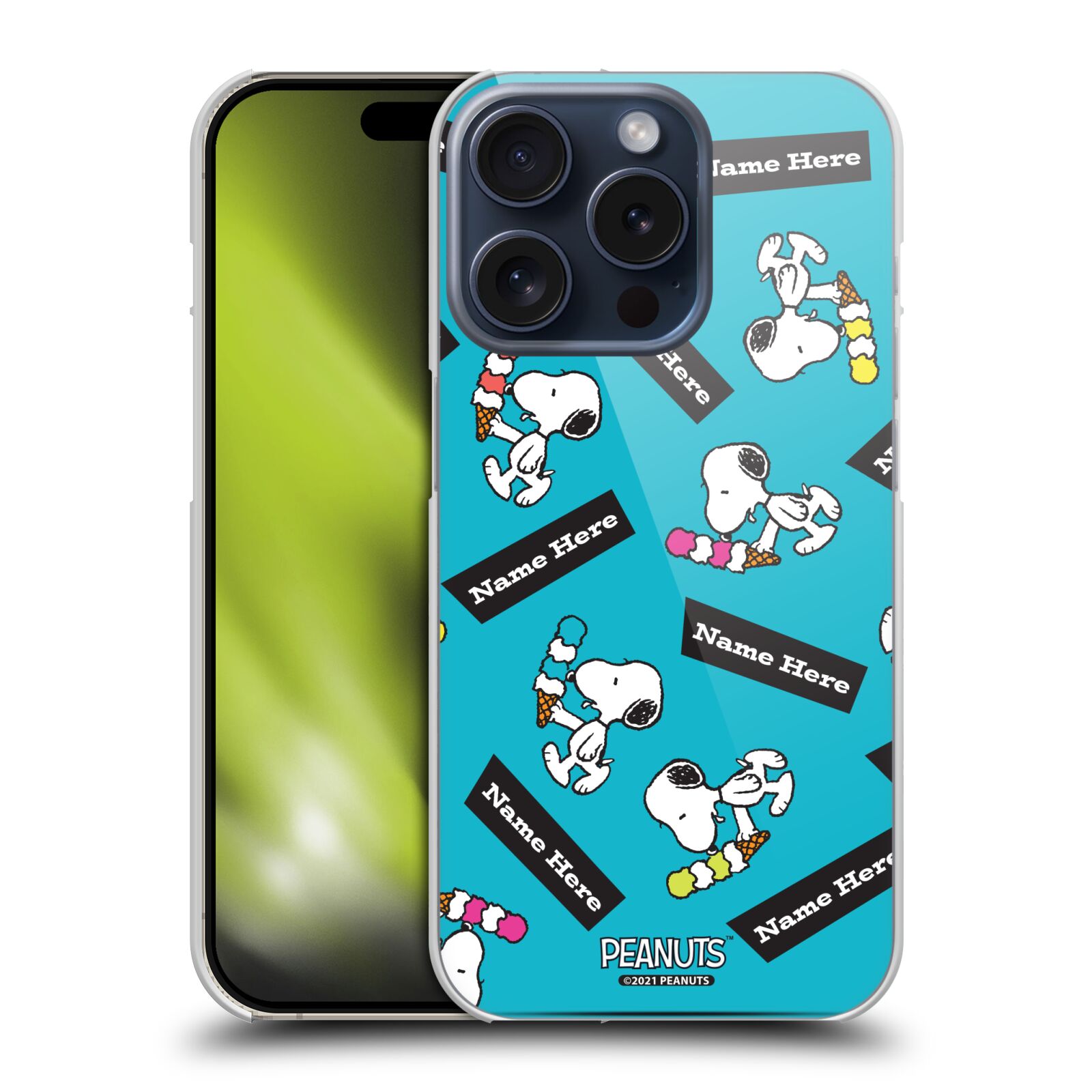 CUSTOM CUSTOMISED PERSONALISED PEANUTS ART BACK CASE FOR APPLE iPHONE PHONES - Picture 8 of 9